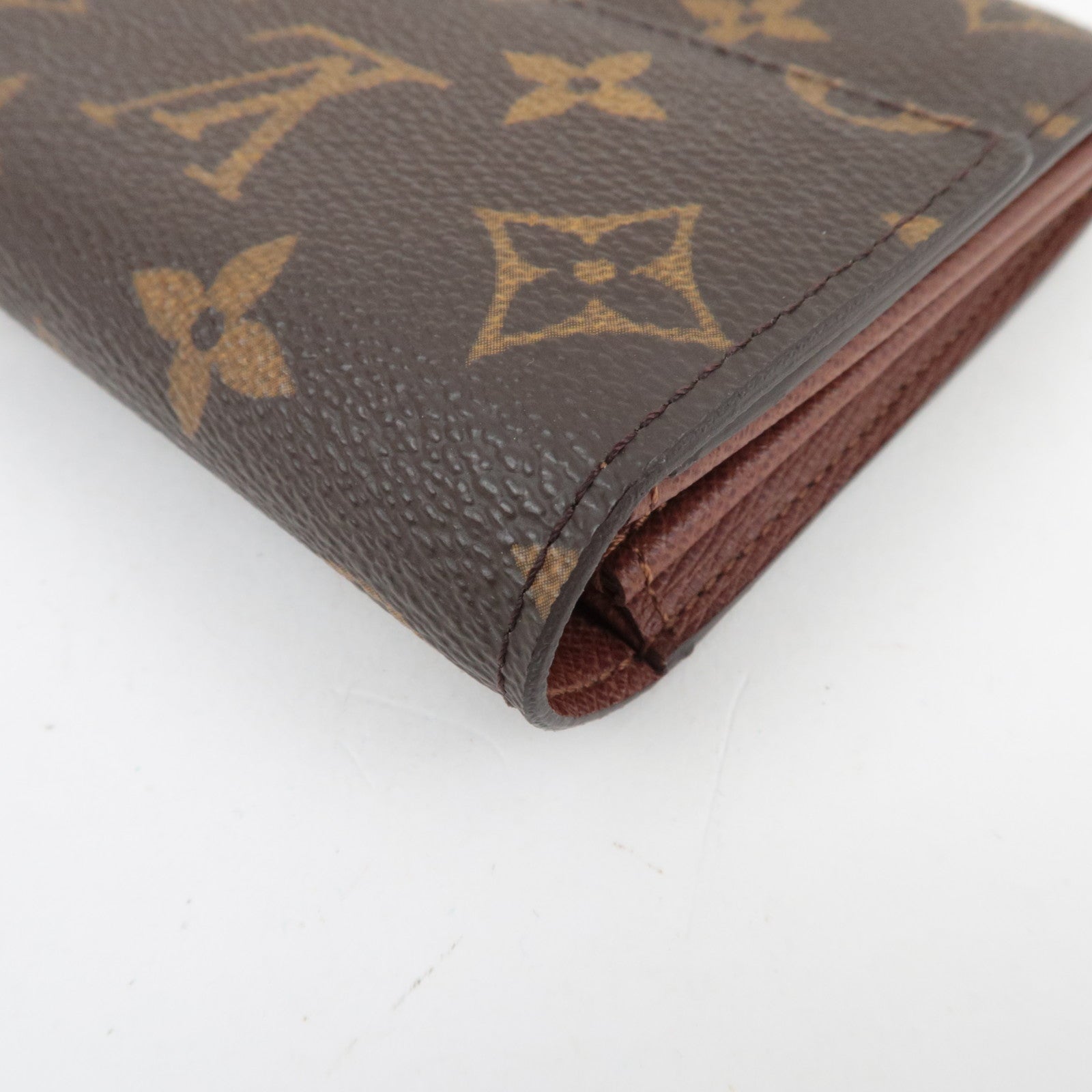 Louis Vuitton Monogram Porte Monnaie Credit Long Wallet M61726 TH1014