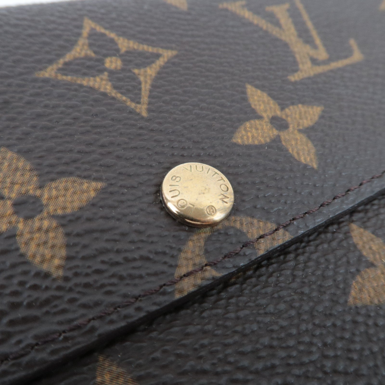 Louis Vuitton Monogram Porte Monnaie Credit Long Wallet M61726 TH1014
