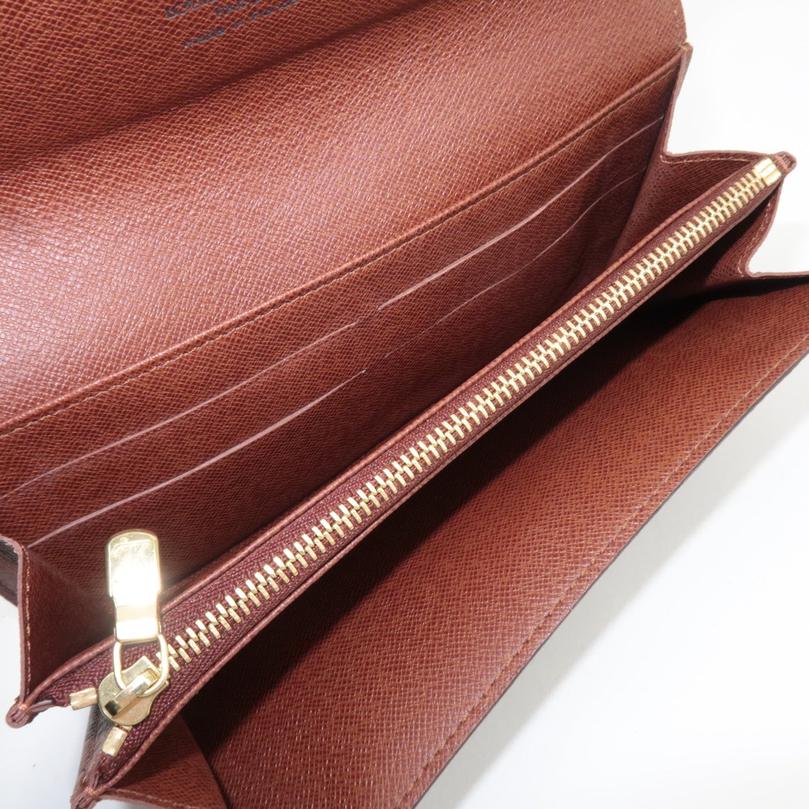 Louis Vuitton Monogram Porte Monnaie Credit Long Wallet M61726 TH1014