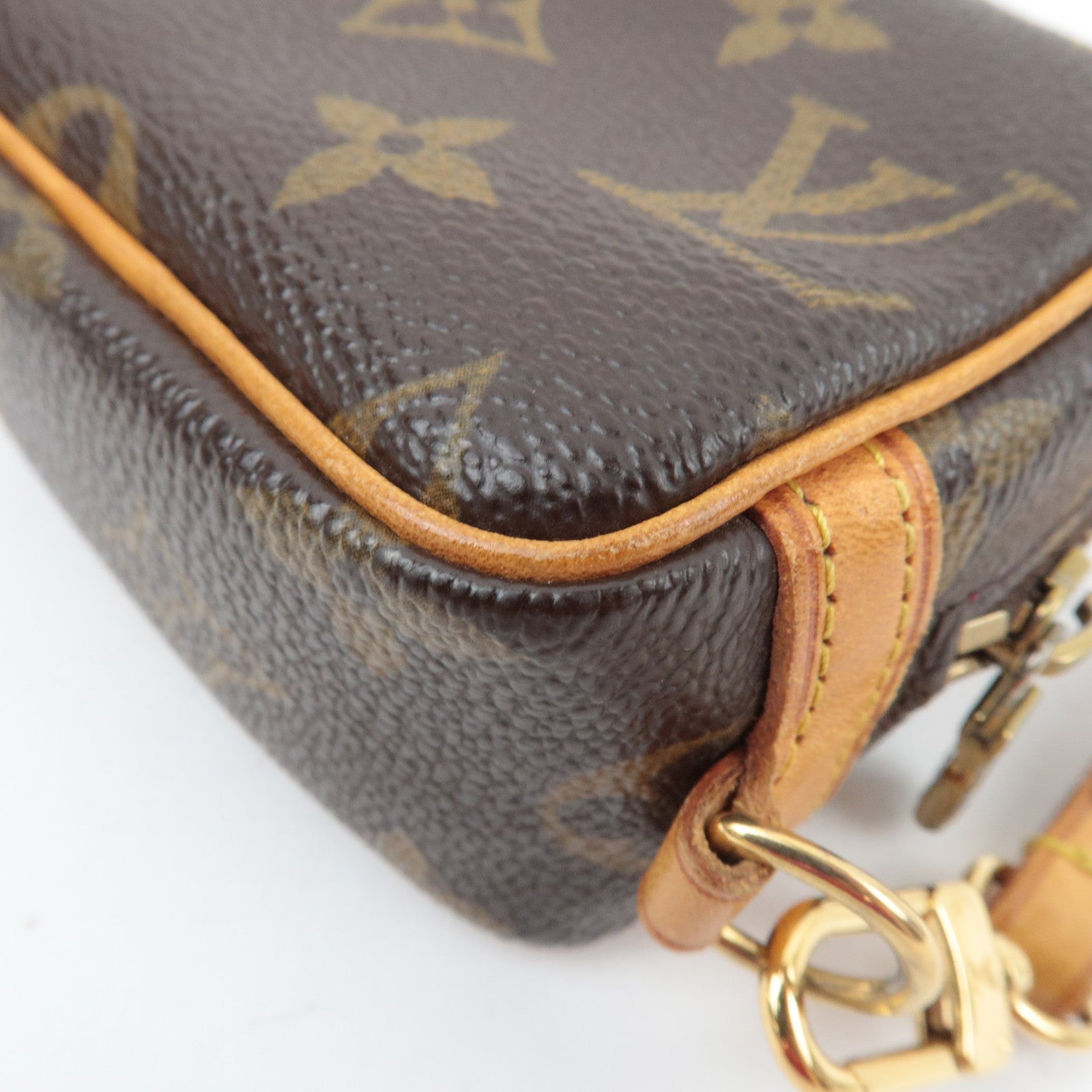 Louis Vuitton Monogram Trousse Wapity Mini Pouch M58030 FL1015