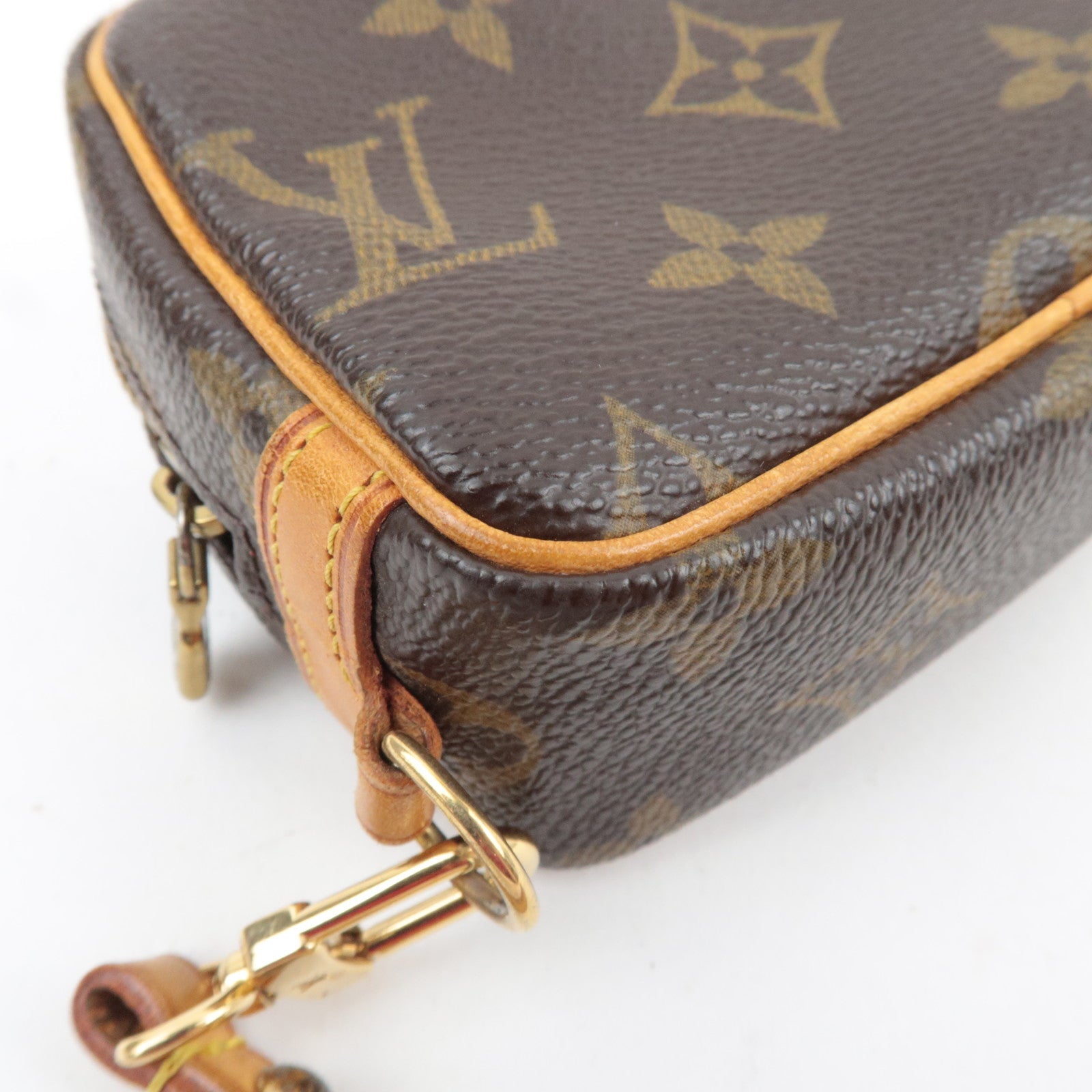 Louis Vuitton Monogram Trousse Wapity Mini Pouch M58030 FL1015