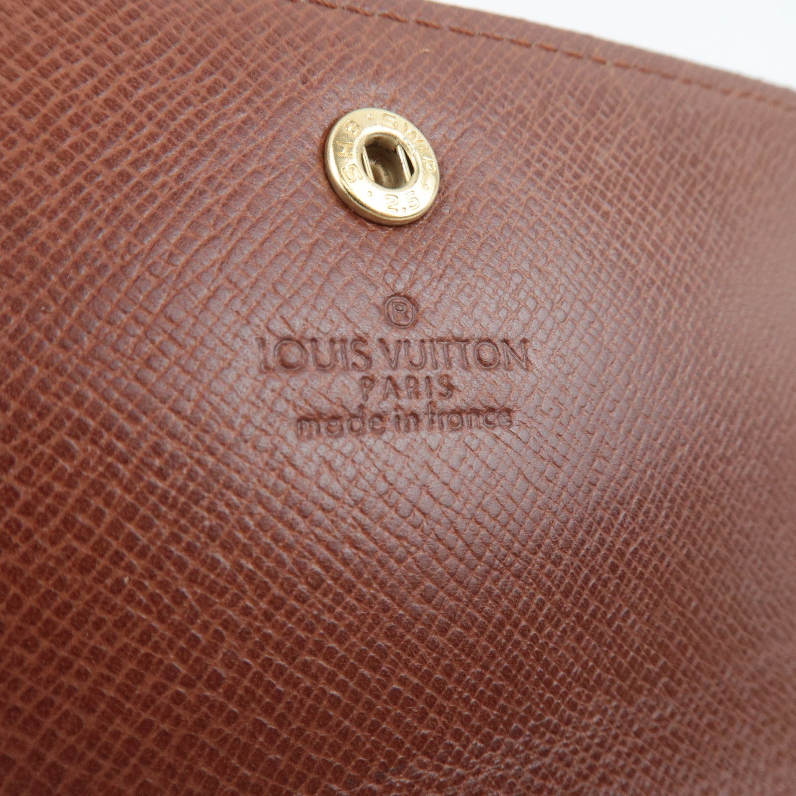Louis Vuitton Monogram Pochette Porte Monnaie Credit Long wallet M61725 881AN