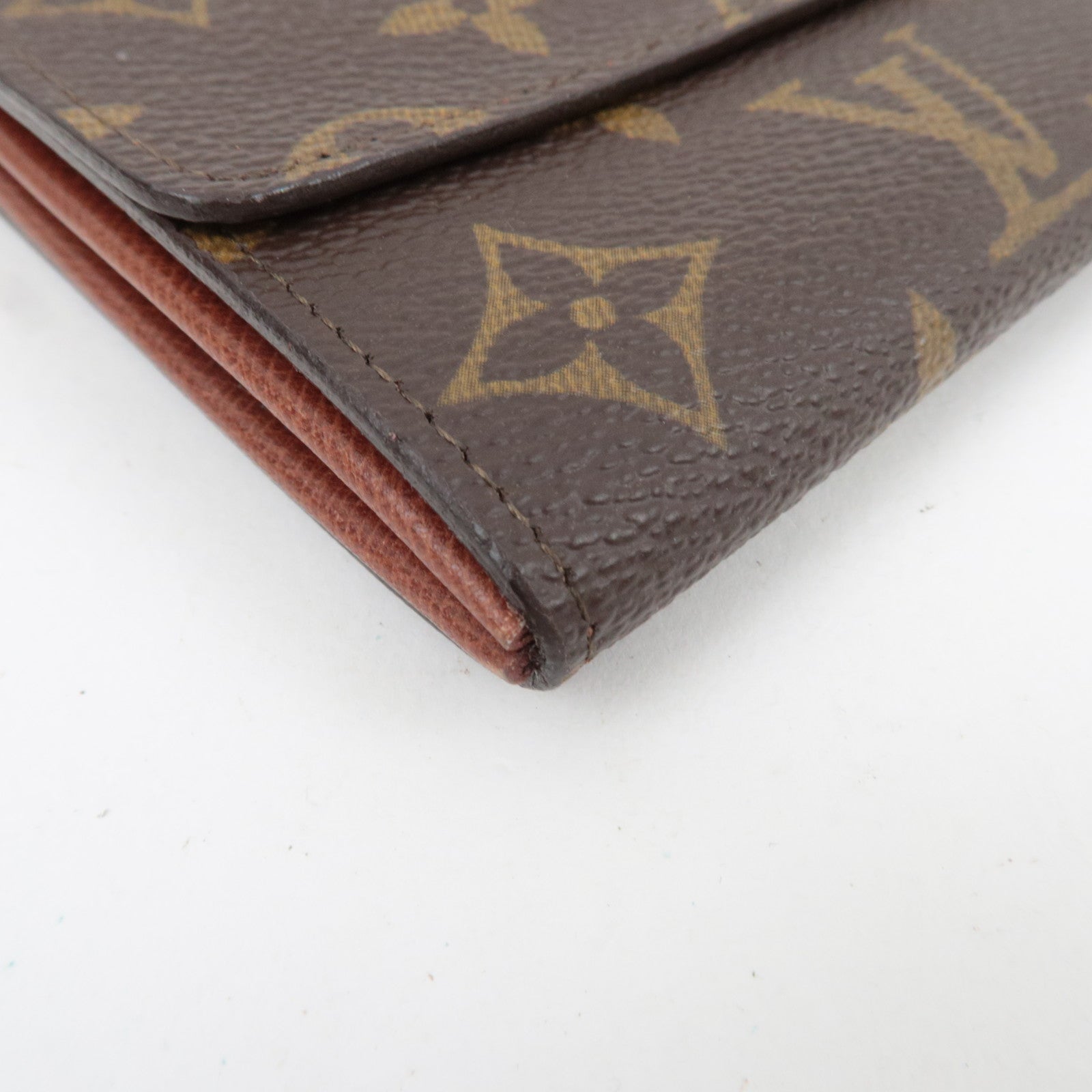 Louis Vuitton Monogram Pochette Porte Monnaie Credit Long wallet M61725 881AN