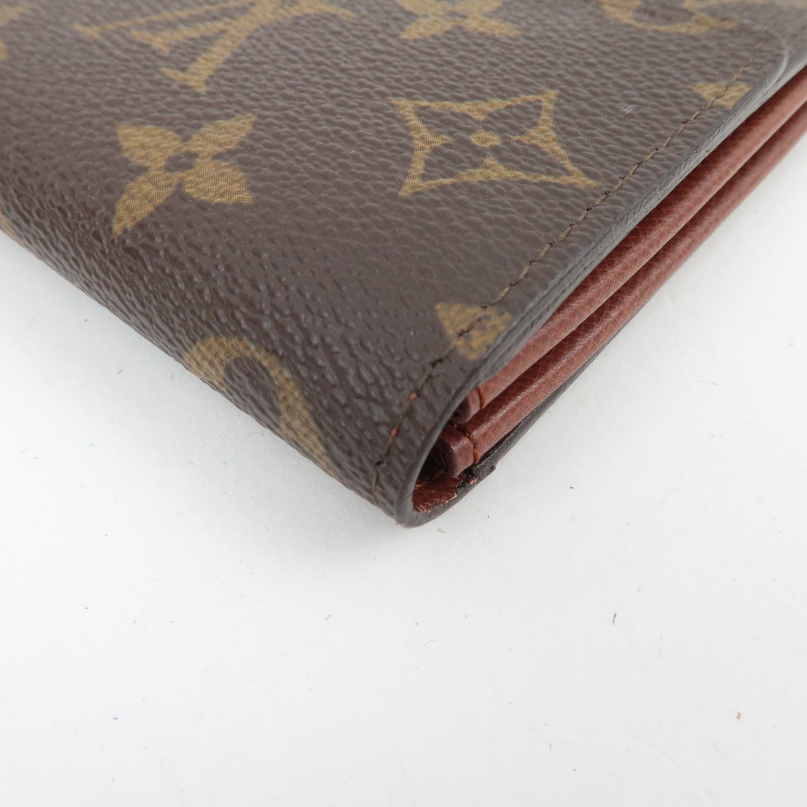 Louis Vuitton Monogram Pochette Porte Monnaie Credit Long wallet M61725 881AN