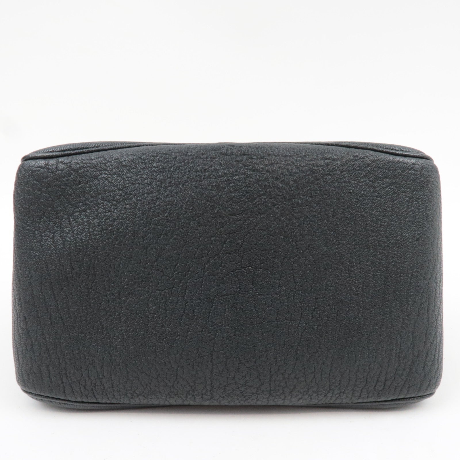 Ferragamo One Shoulder Bag Leather Black