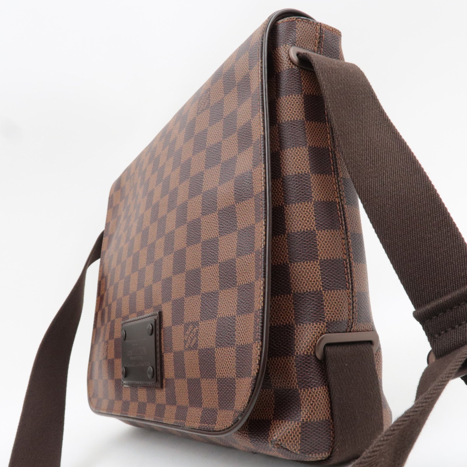 Louis Vuitton Damier Brooklyn MM Shoulder Bag N51211 SR4069