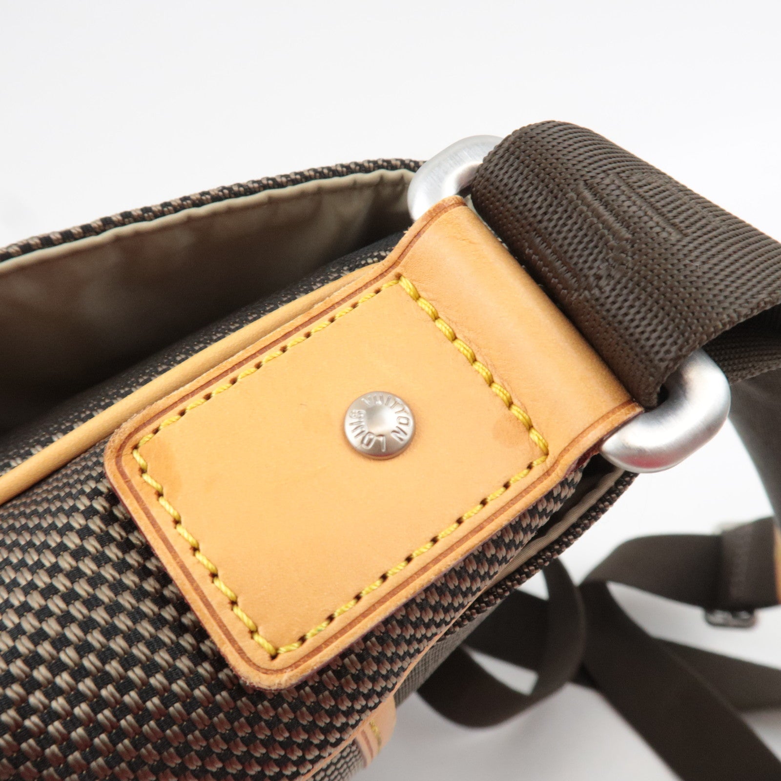 Louis Vuitton Damier Geant Petit Message Shoulder Bag Tail M93617 VI4098