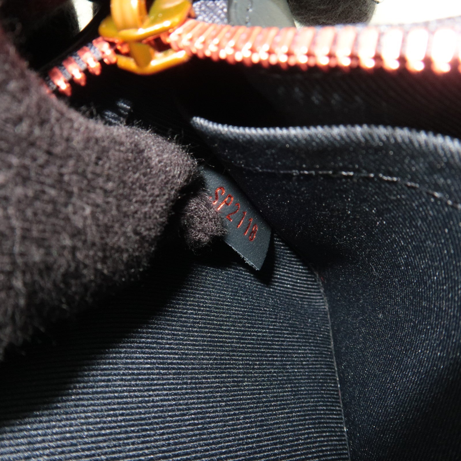 Louis Vuitton Monogram Ink Upside Down Pochette Apollo PM Pouch Navy M62898 SP2118 *Box, Dust bag