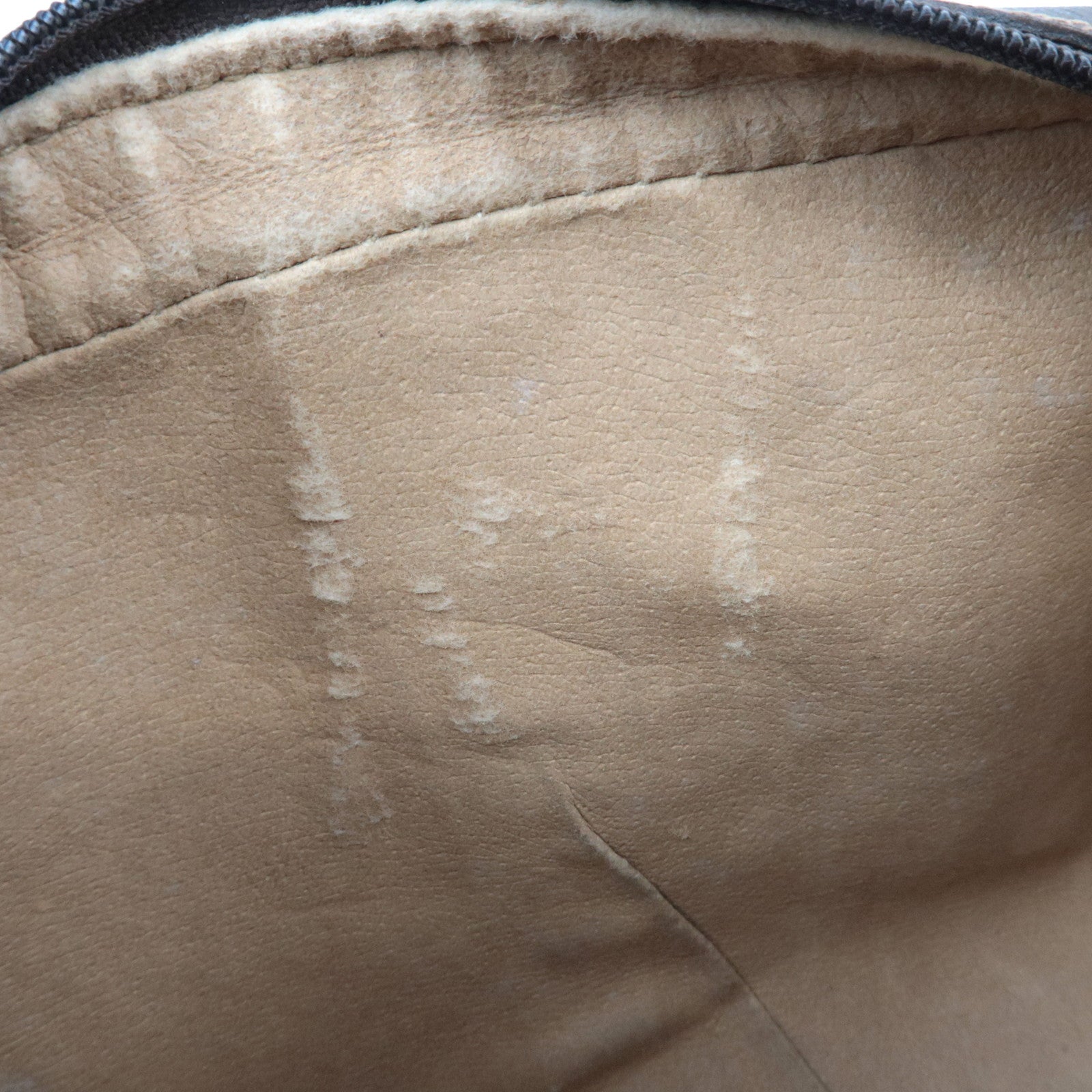 GUCCI Old Gucci Sherry Clutch Bag GG Plus Leather Beige 98.72.014.3553