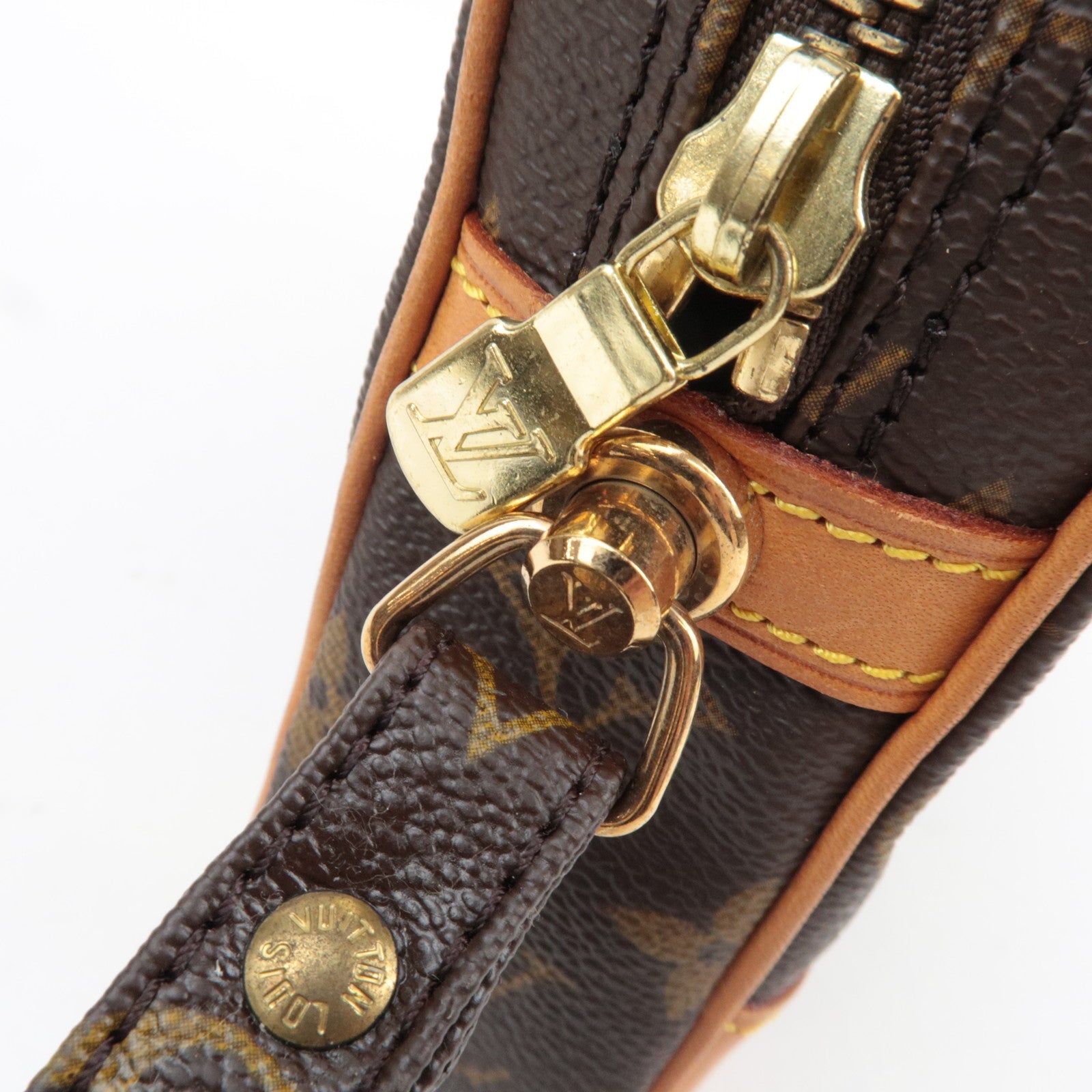 Louis Vuitton Monogram Marly Dragonne GM Wristlet Clutch M51825 SL0916