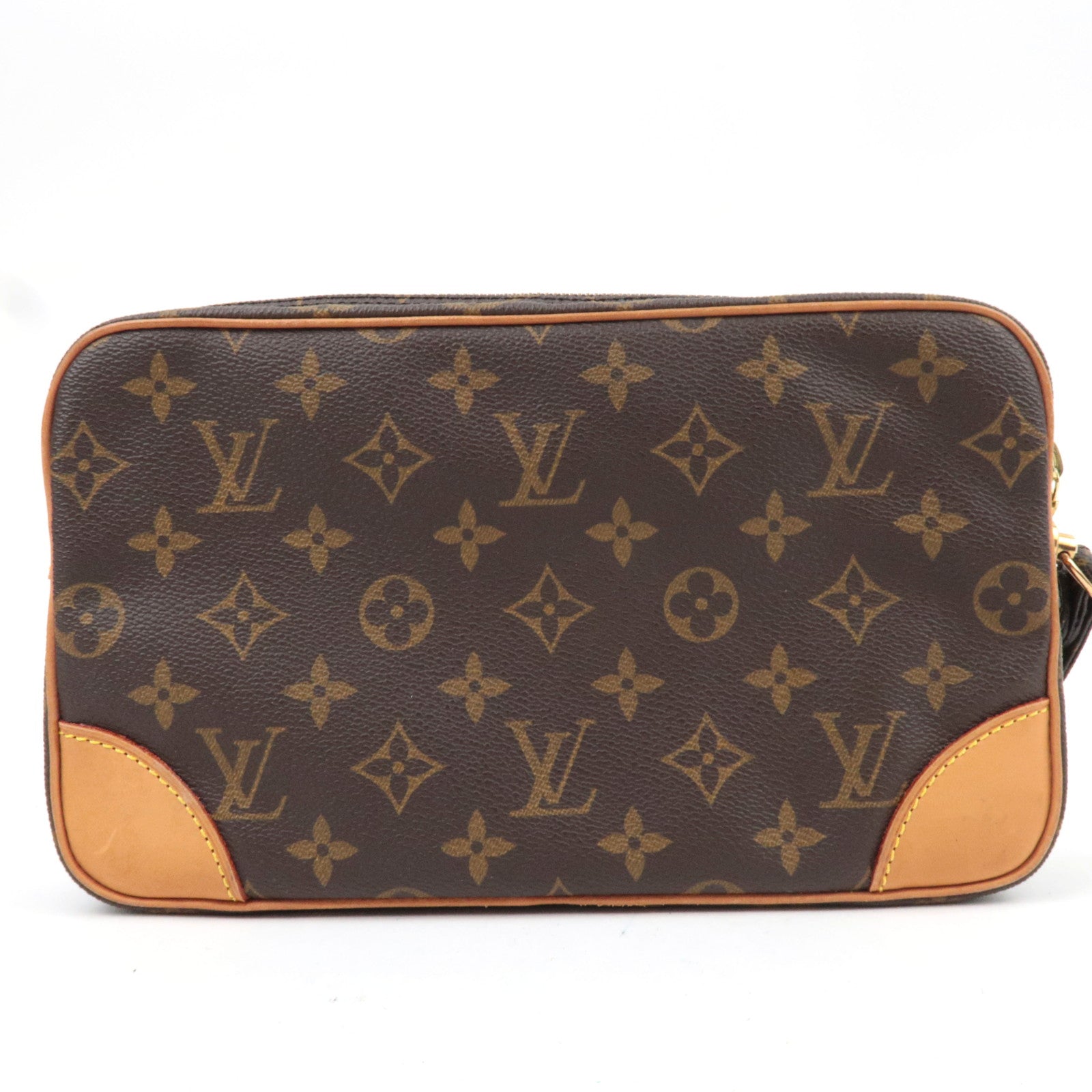 Louis Vuitton Monogram Marly Dragonne GM Wristlet Clutch M51825 SL0916