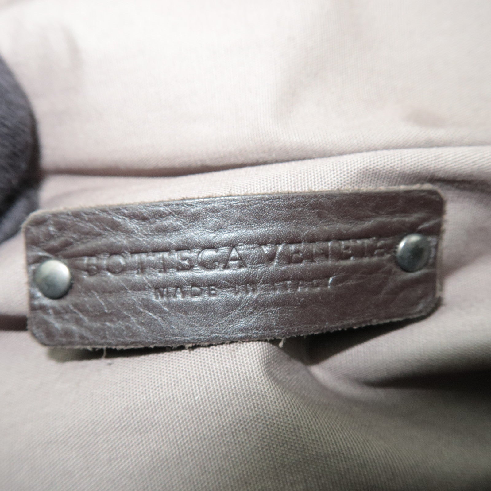 BOTTEGA VENETA Intrecciato Body Bag Leather Brown *Dust bag