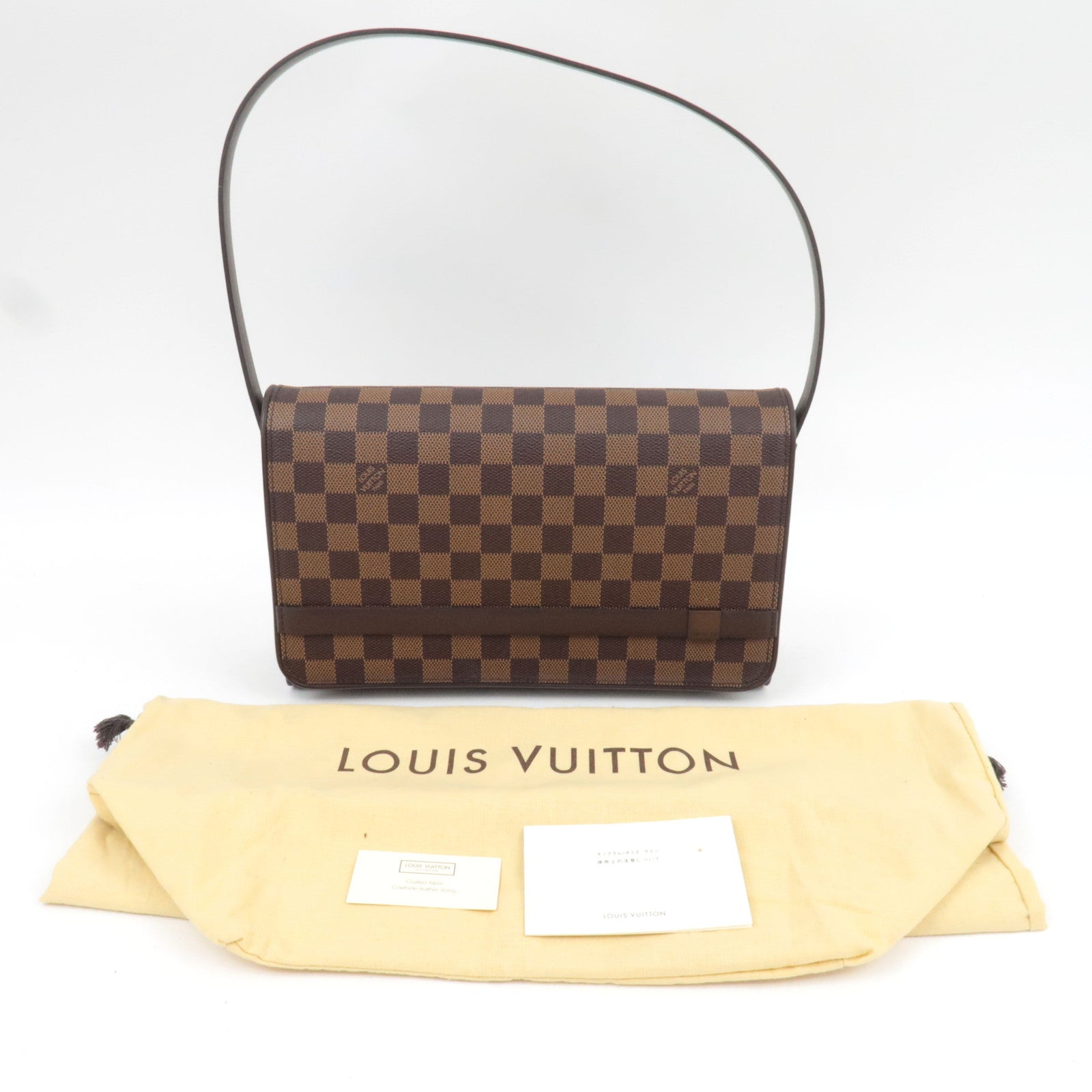 Louis Vuitton Damier Tribeca Long Bag N51160 TH0065 *Dust bag