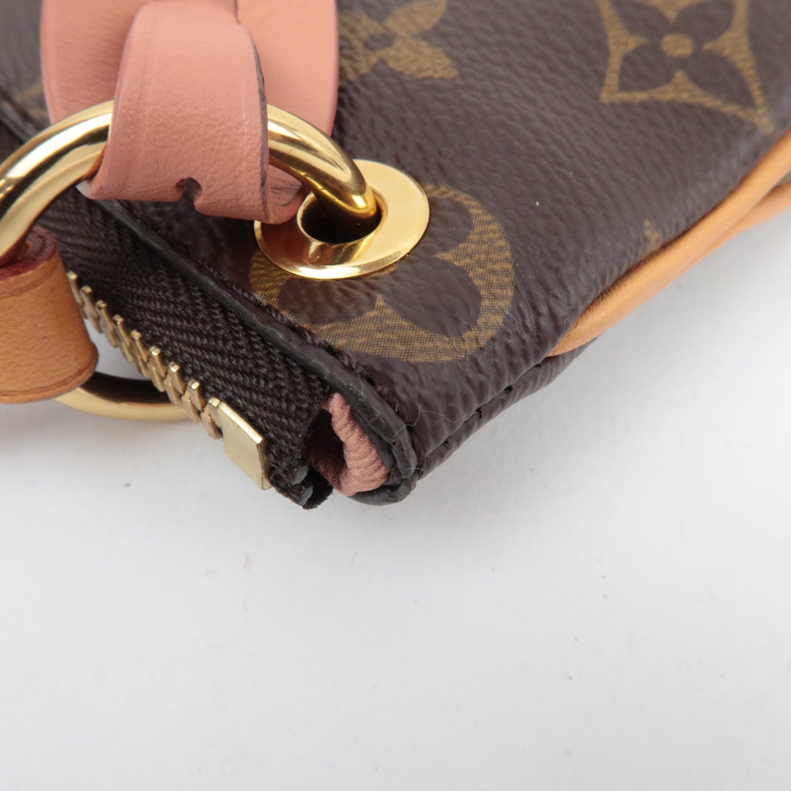 Louis Vuitton Monogram Loretta Shoulder Bag Vieux Rose M44283 GI0168 *Box, Dust bag, Name tag
