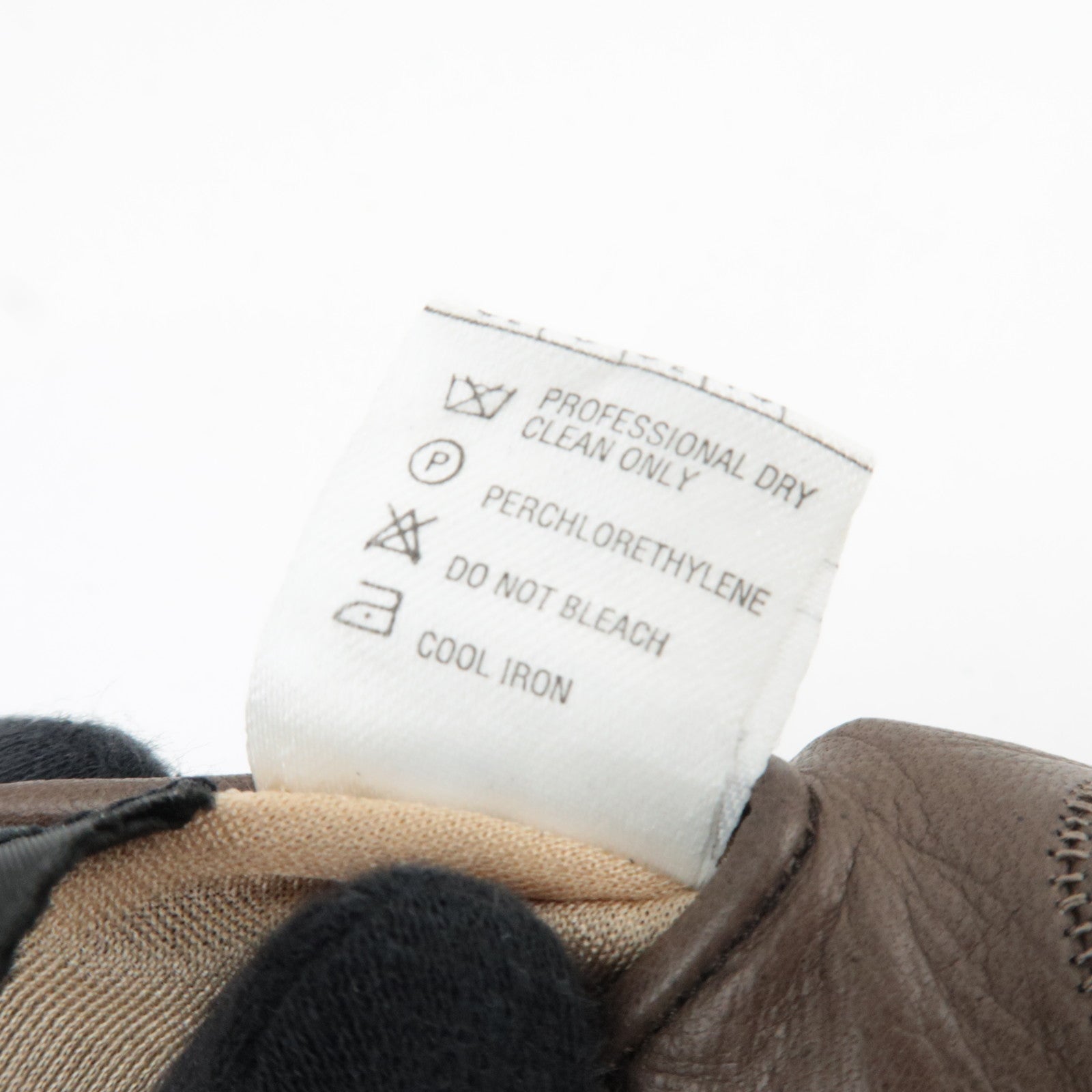 Ferragamo Gancini Gloves Leather Brown *Box