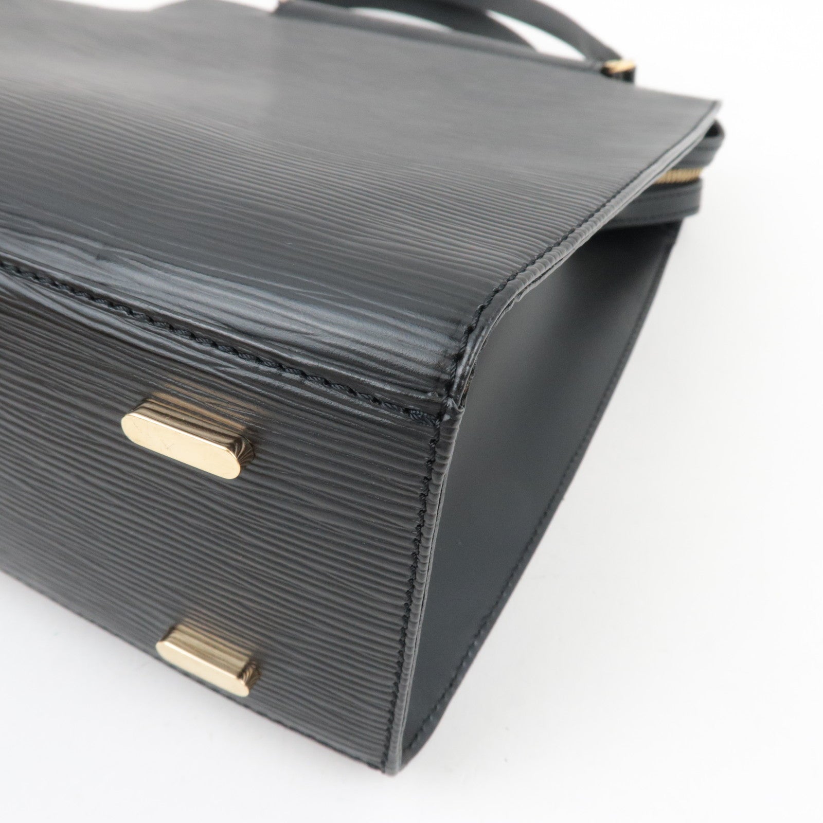 Louis Vuitton Epi Figari PM Handbag Noir M52012 FL1012 *Dust bag