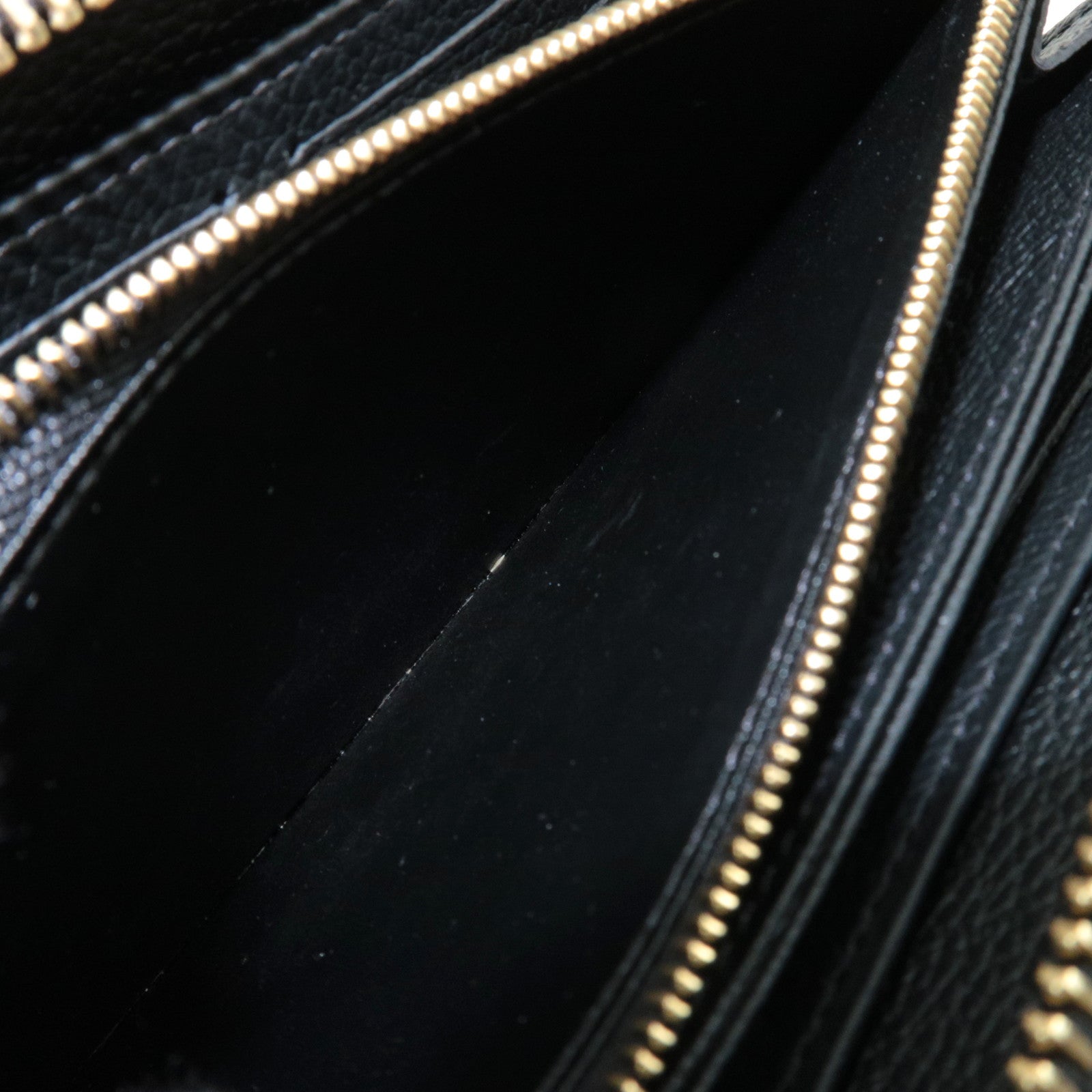 Louis Vuitton Bicolor Monogram Empreinte Zippy Long Wallet Noir M80481 RFID *Box, Dust bag