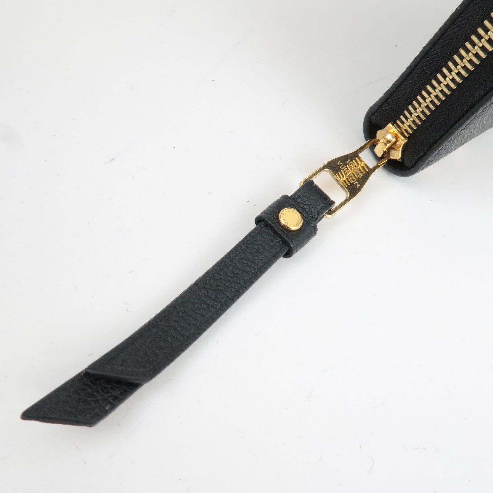 Louis Vuitton Bicolor Monogram Empreinte Zippy Long Wallet Noir M80481 RFID *Box, Dust bag