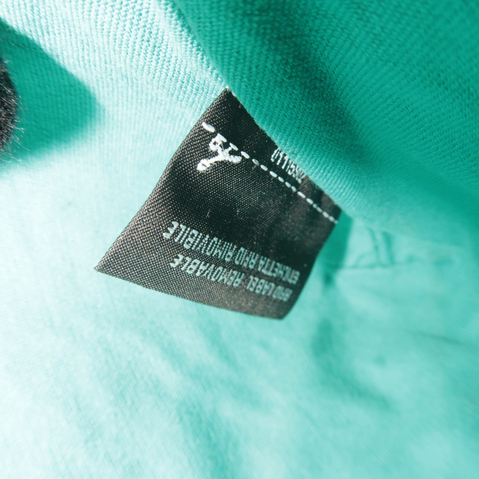 FENDI Zucca Chain Handbag PVC Leather Brown Black Turquoise 8M0271