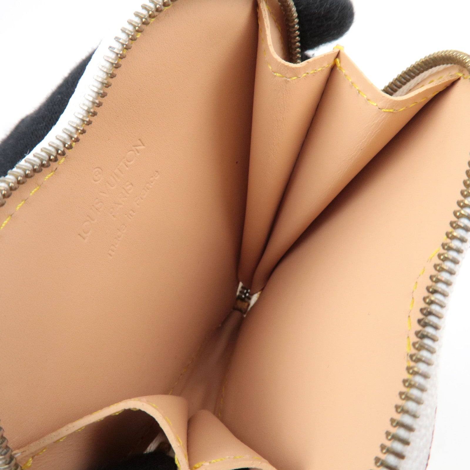 Louis Vuitton Monogram Multicolor Porte Monnaie Coeur Coin Case Blanc M60040 TH0037 *Dust bag