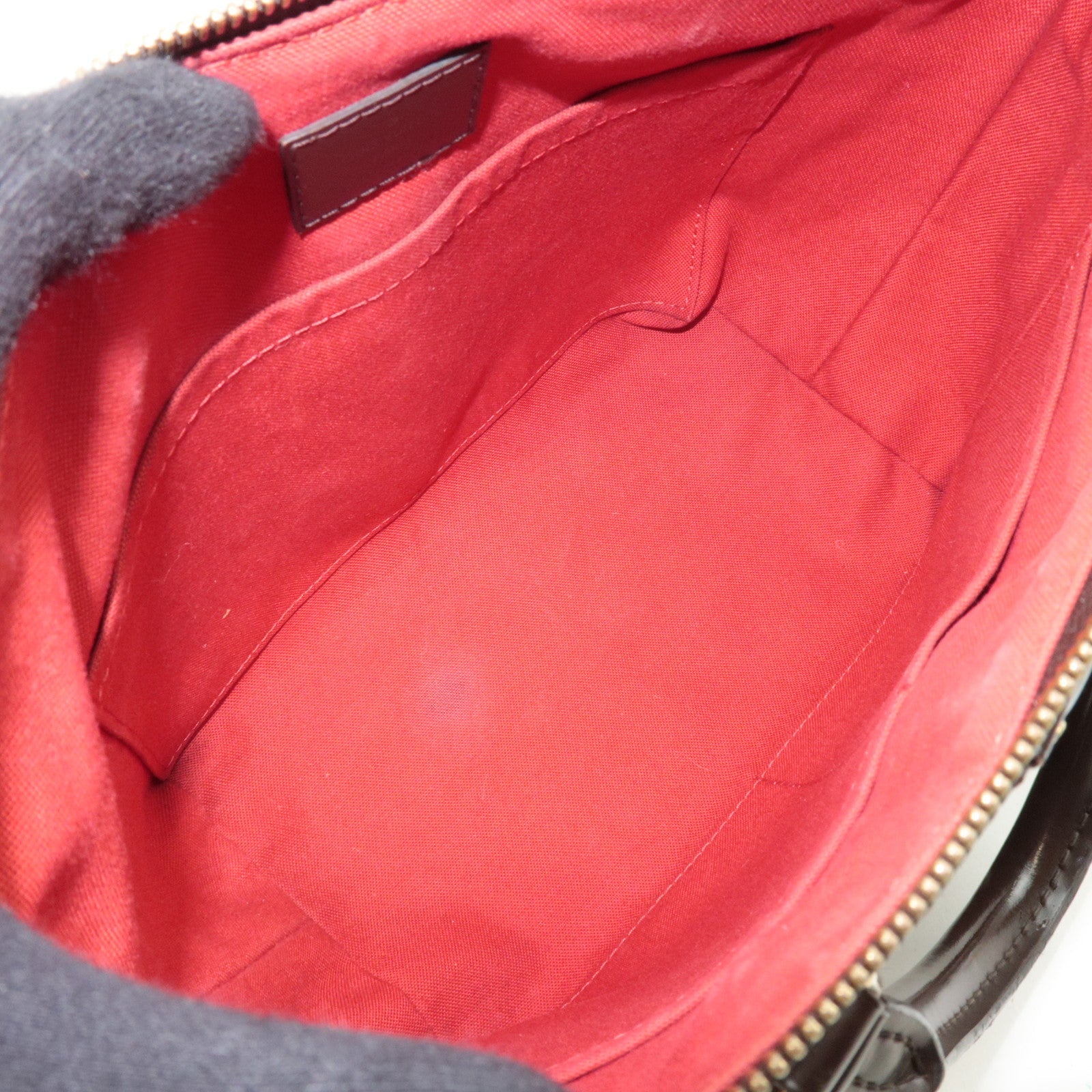 Louis Vuitton Damier Siena PM 2Way Handbag N41545 TJ4106 *Strap