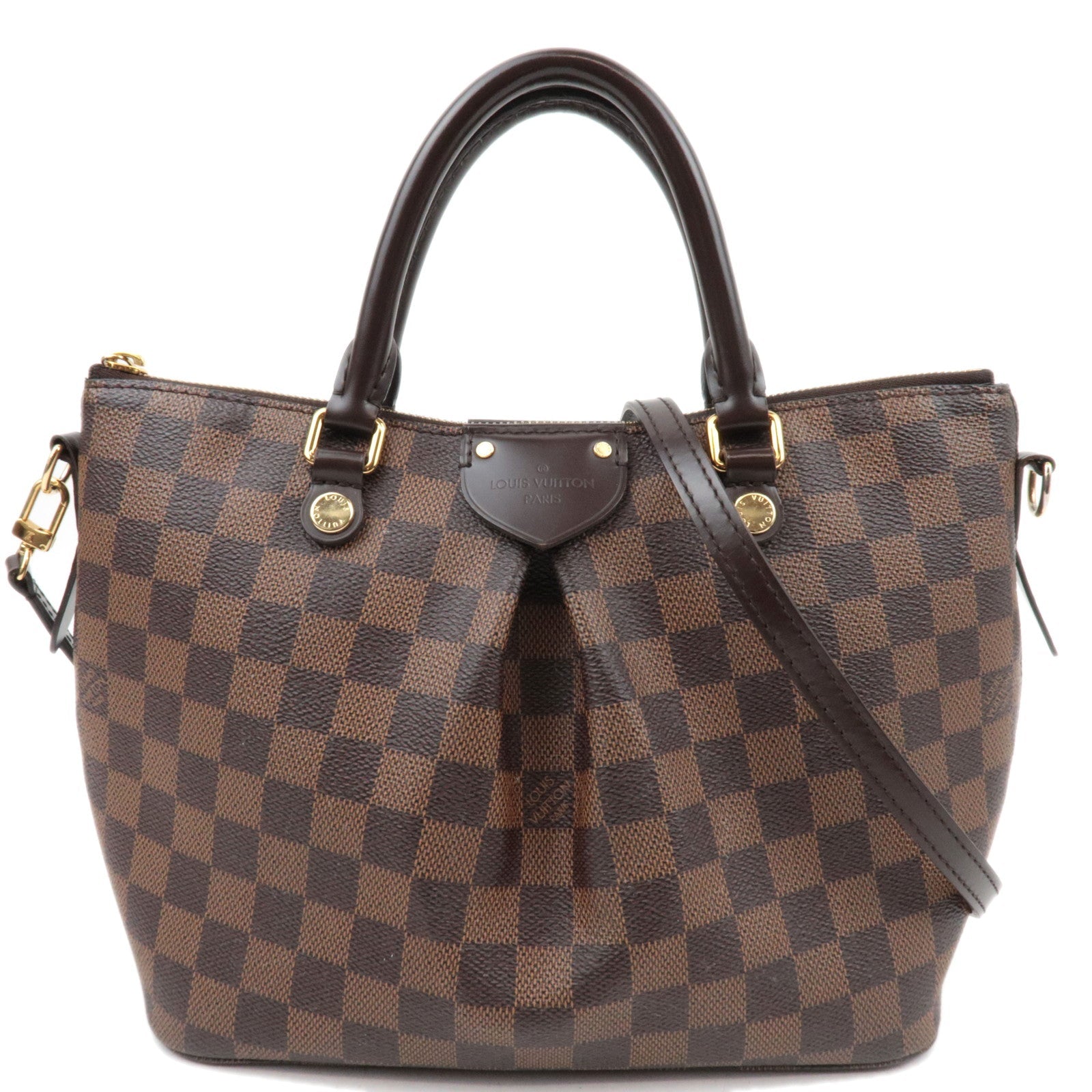 Louis Vuitton Damier Siena PM 2Way Handbag N41545 TJ4106 *Strap82482