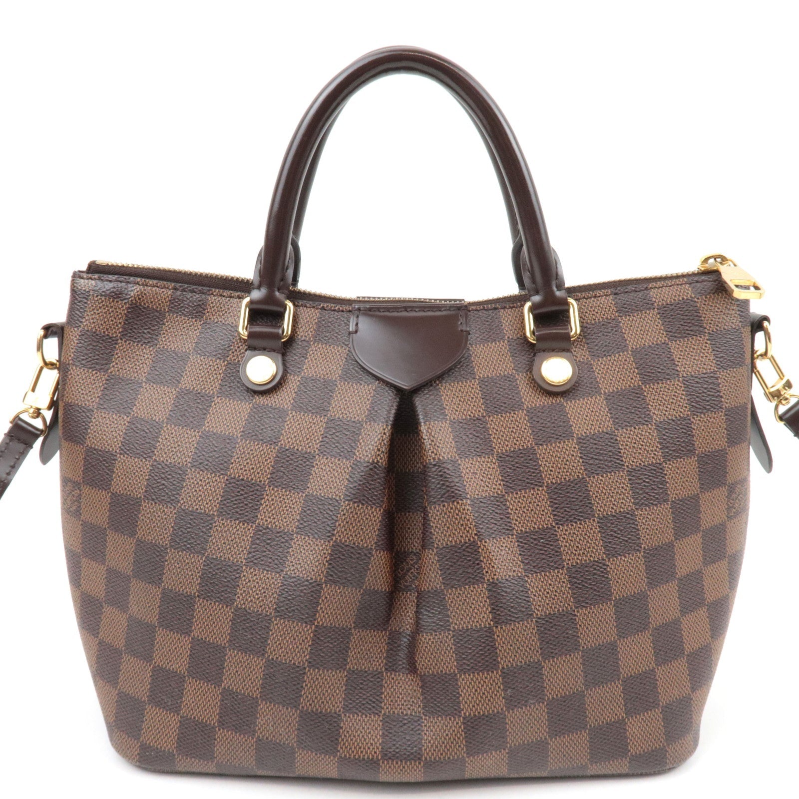 Louis Vuitton Damier Siena PM 2Way Handbag N41545 TJ4106 *Strap