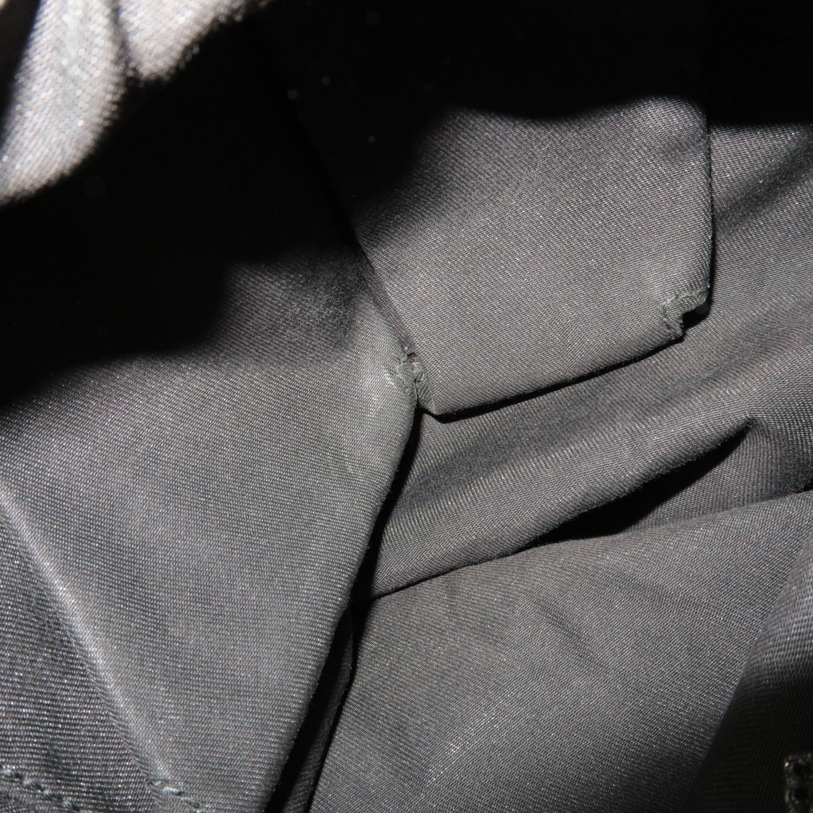 GUCCI Interlocking G Shoulder Bag Leather Black 223951