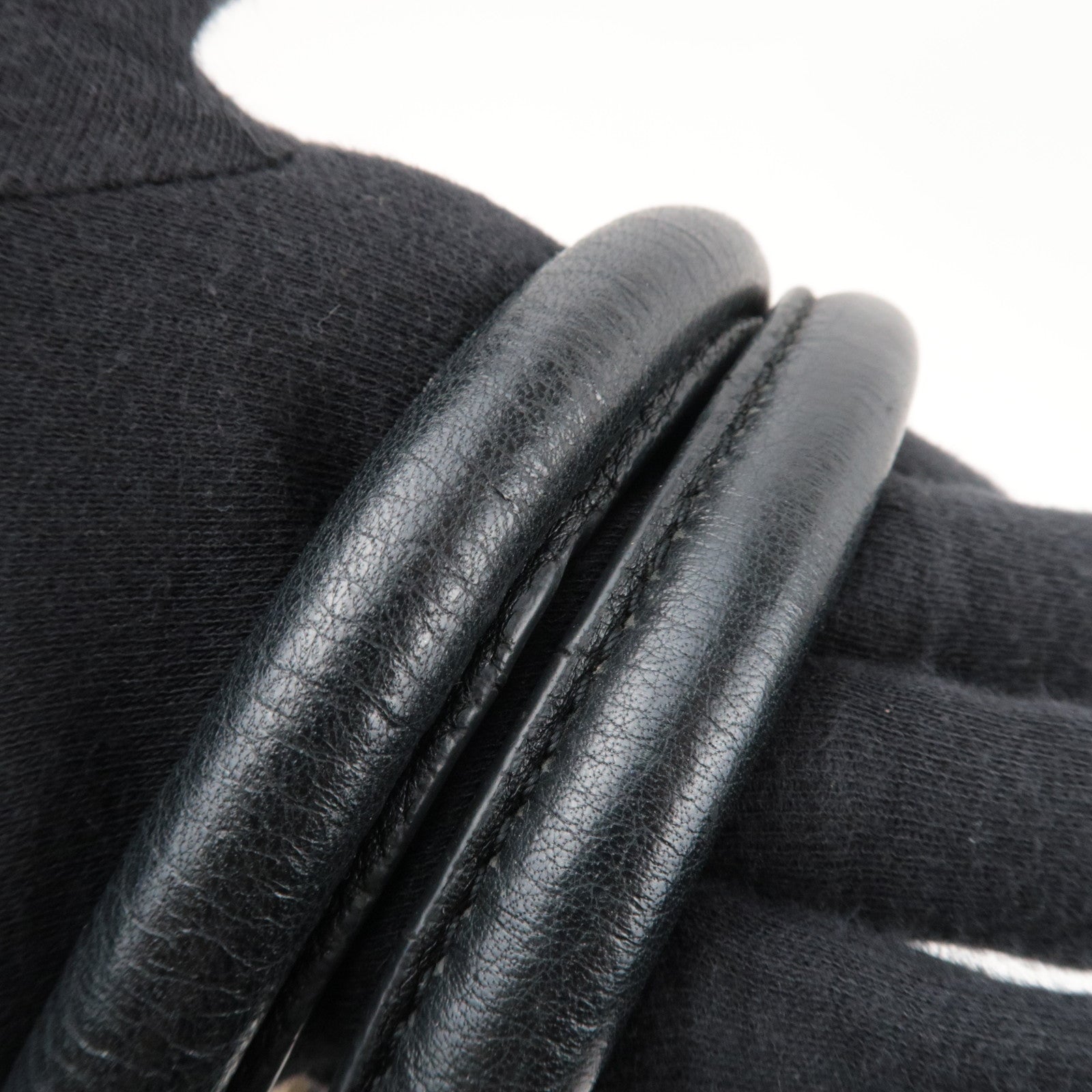 TORY BURCH 2Way Shoulder Bag Leather Black *Strap