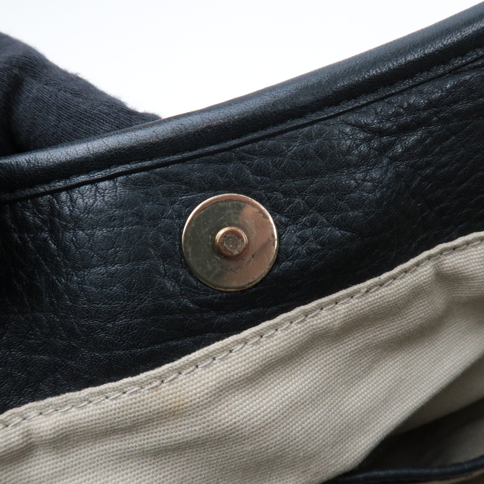 TORY BURCH 2Way Shoulder Bag Leather Black *Strap