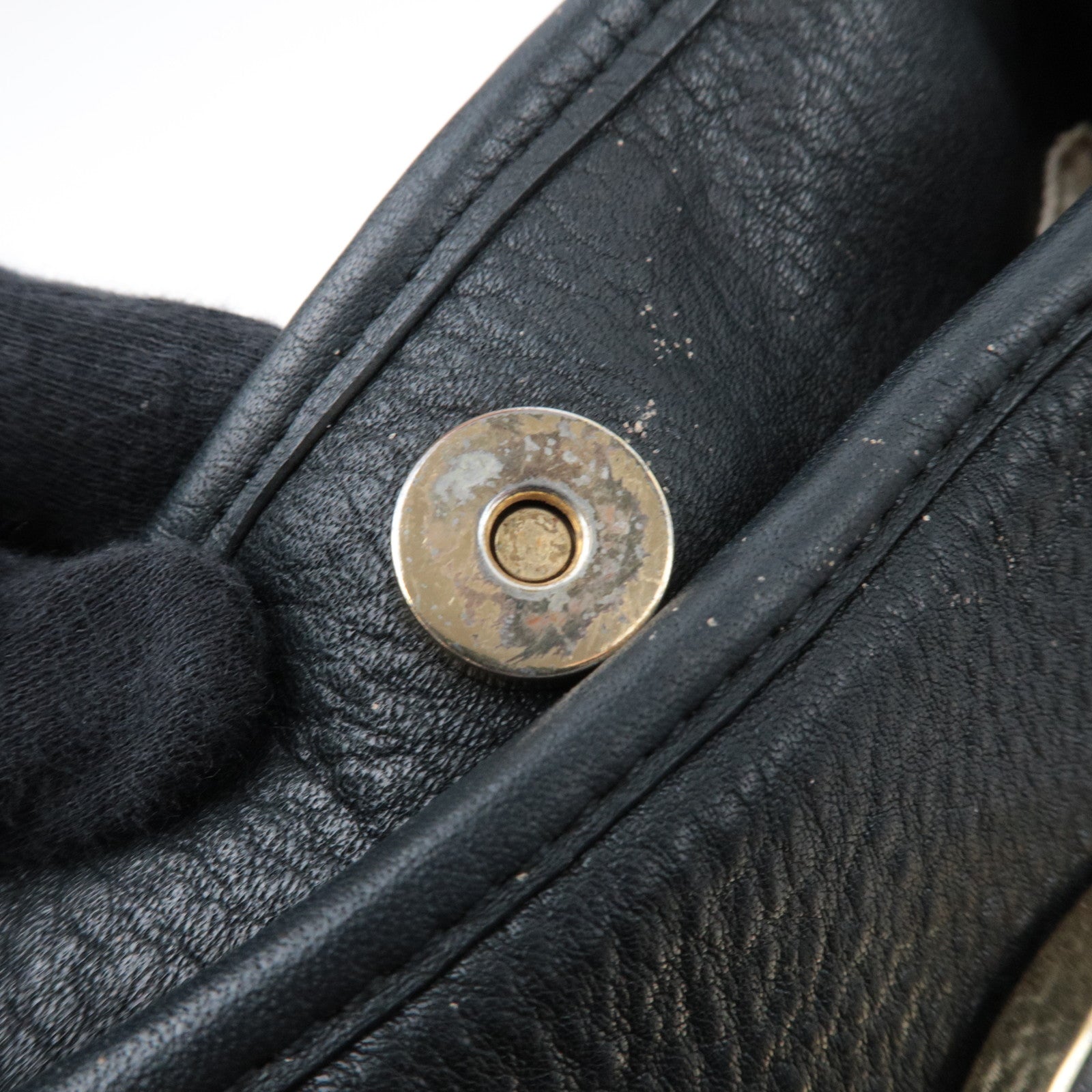 TORY BURCH 2Way Shoulder Bag Leather Black *Strap