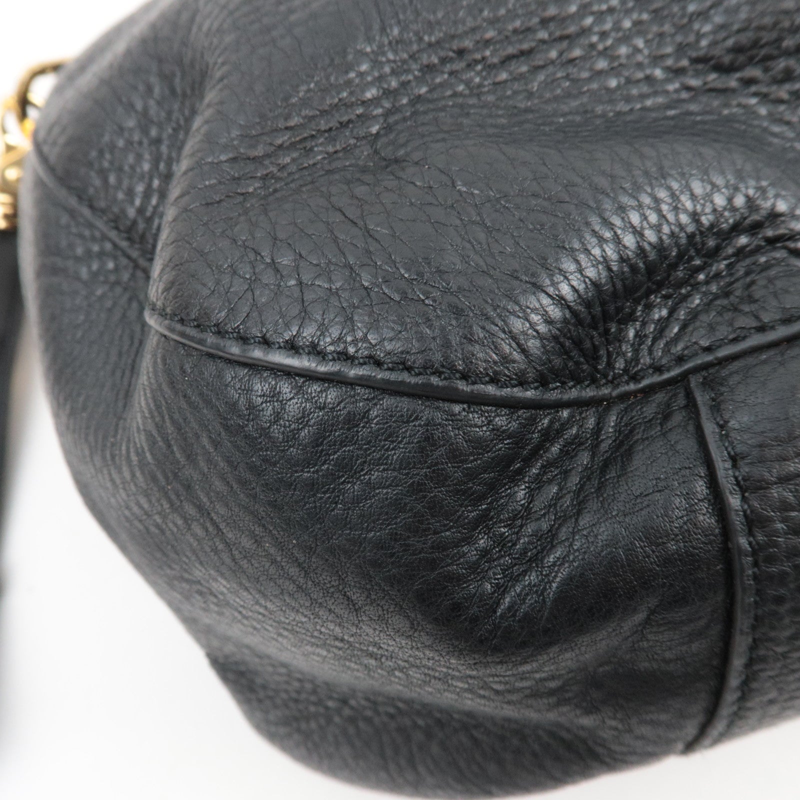 TORY BURCH 2Way Shoulder Bag Leather Black *Strap