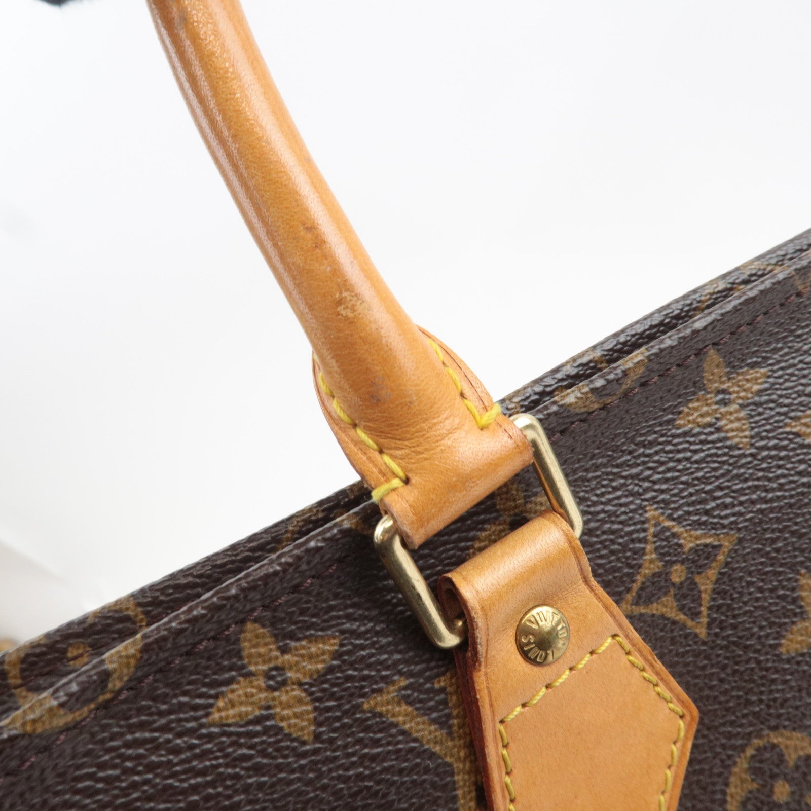 Louis Vuitton Monogram Sac Plat Tote Bag M51140 MI0053