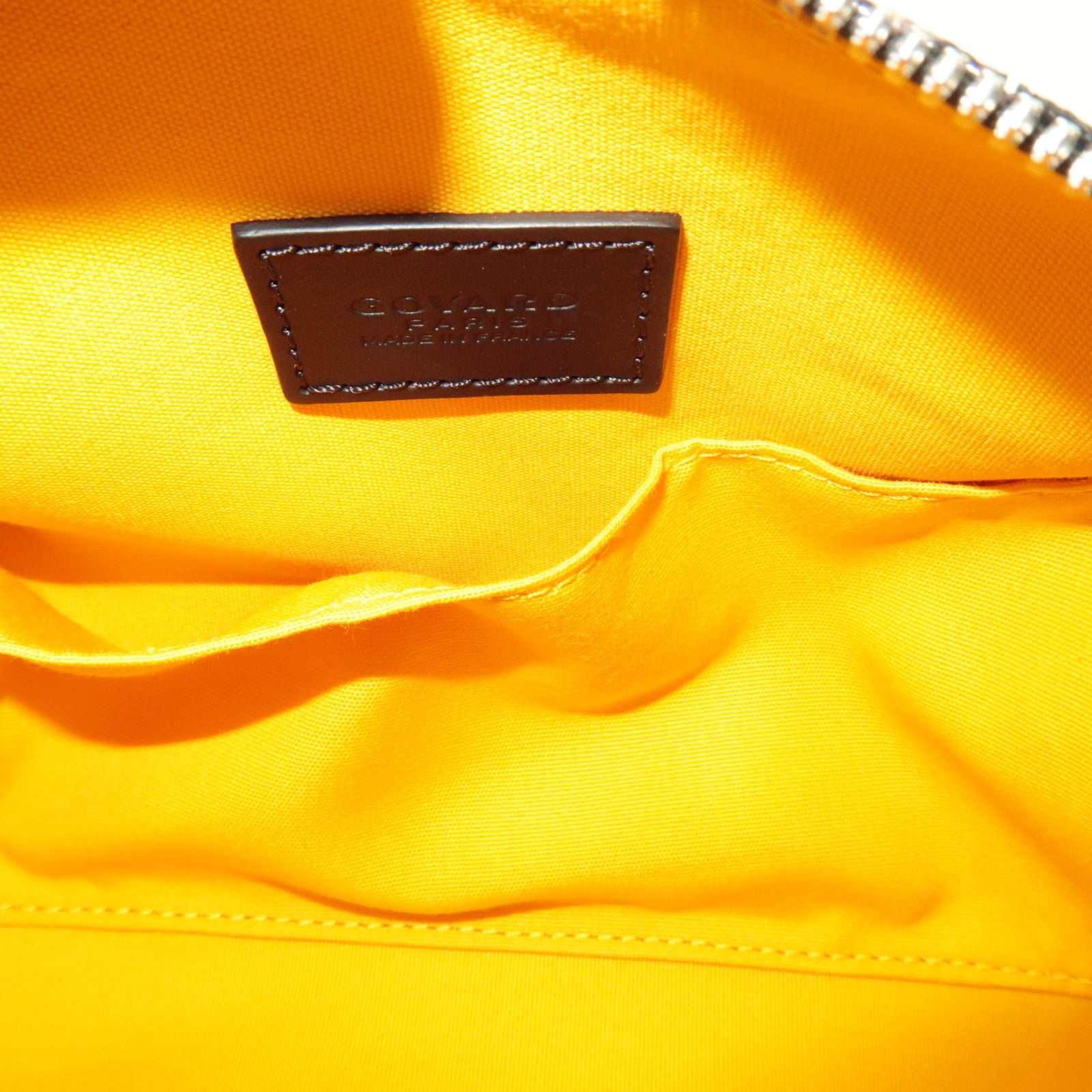 GOYARD Herringbone Bowling 25 Toiletry Bag PVC Leather Black *Dust bag