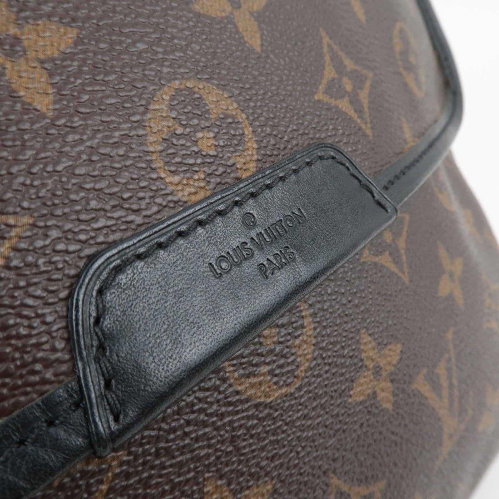Louis Vuitton Monogram Macassar Bass MM Shoulder Bag M56715 AA3019