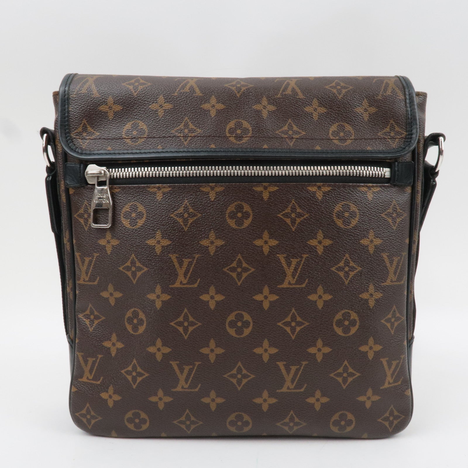 Louis Vuitton Monogram Macassar Bass MM Shoulder Bag M56715 AA3019