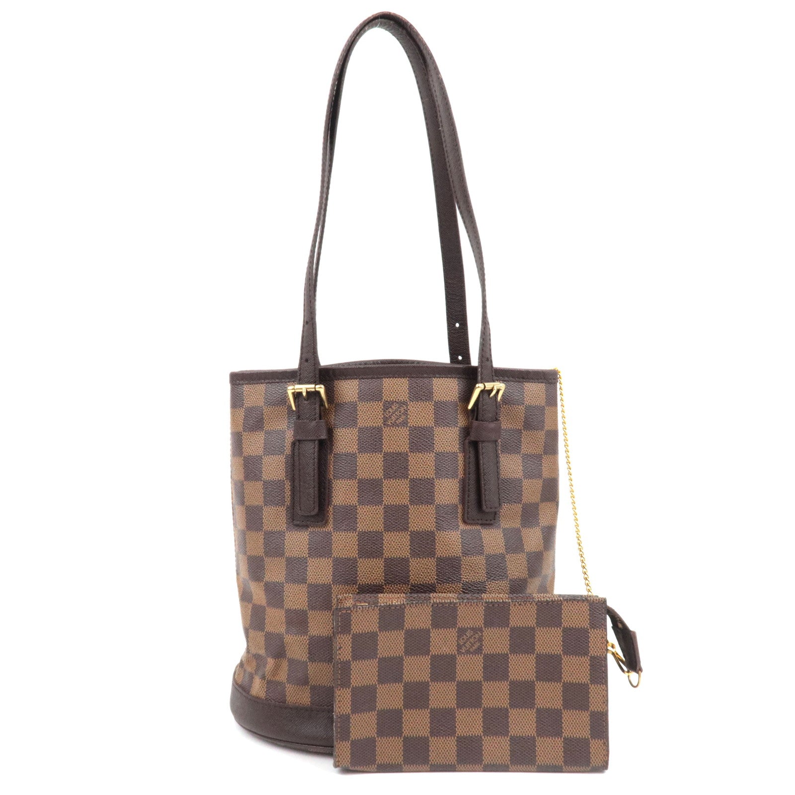 Louis Vuitton Damier Marais Shoulder Bag N42240 AR0928 *Pouch82515