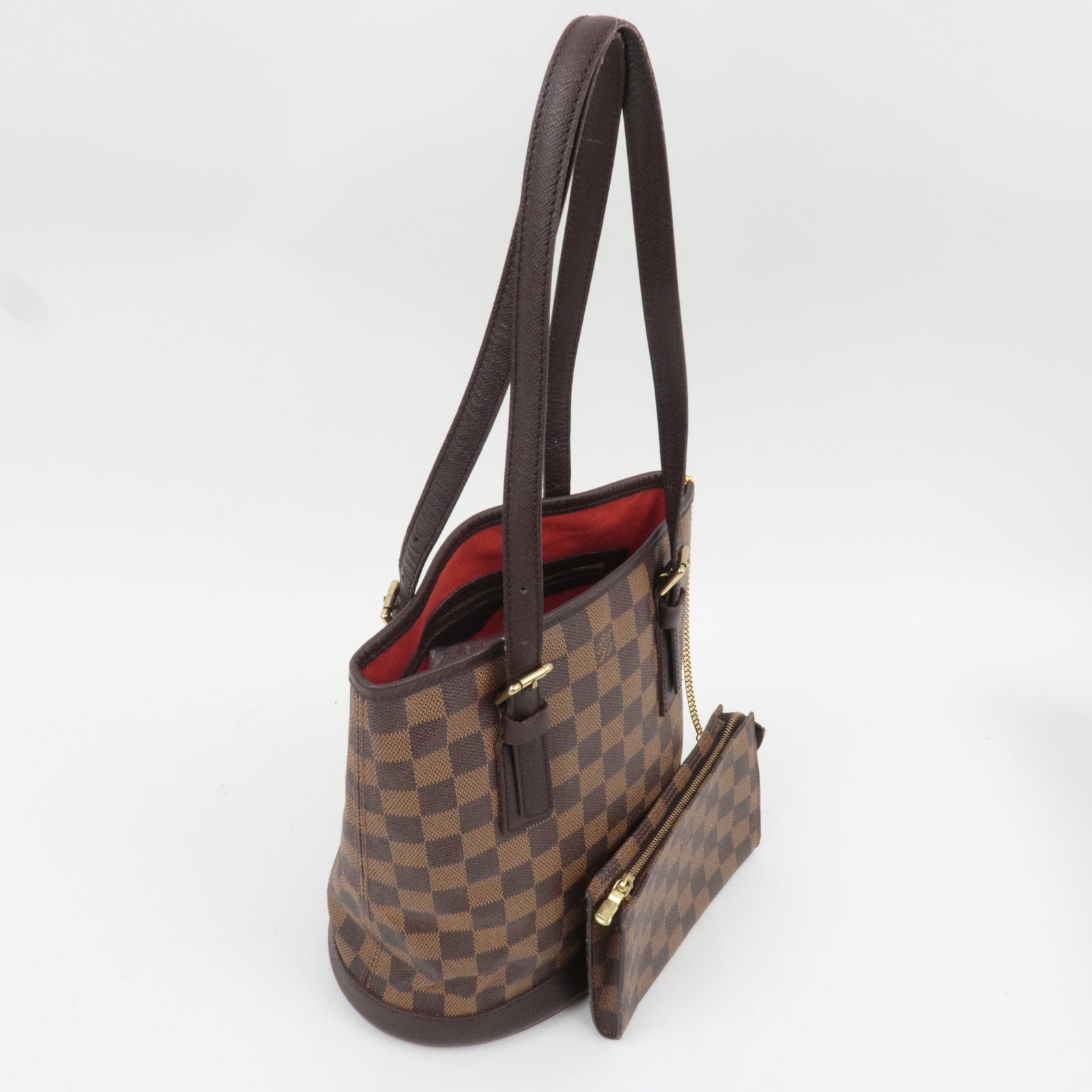 Louis Vuitton Damier Marais Shoulder Bag N42240 AR0928 *Pouch