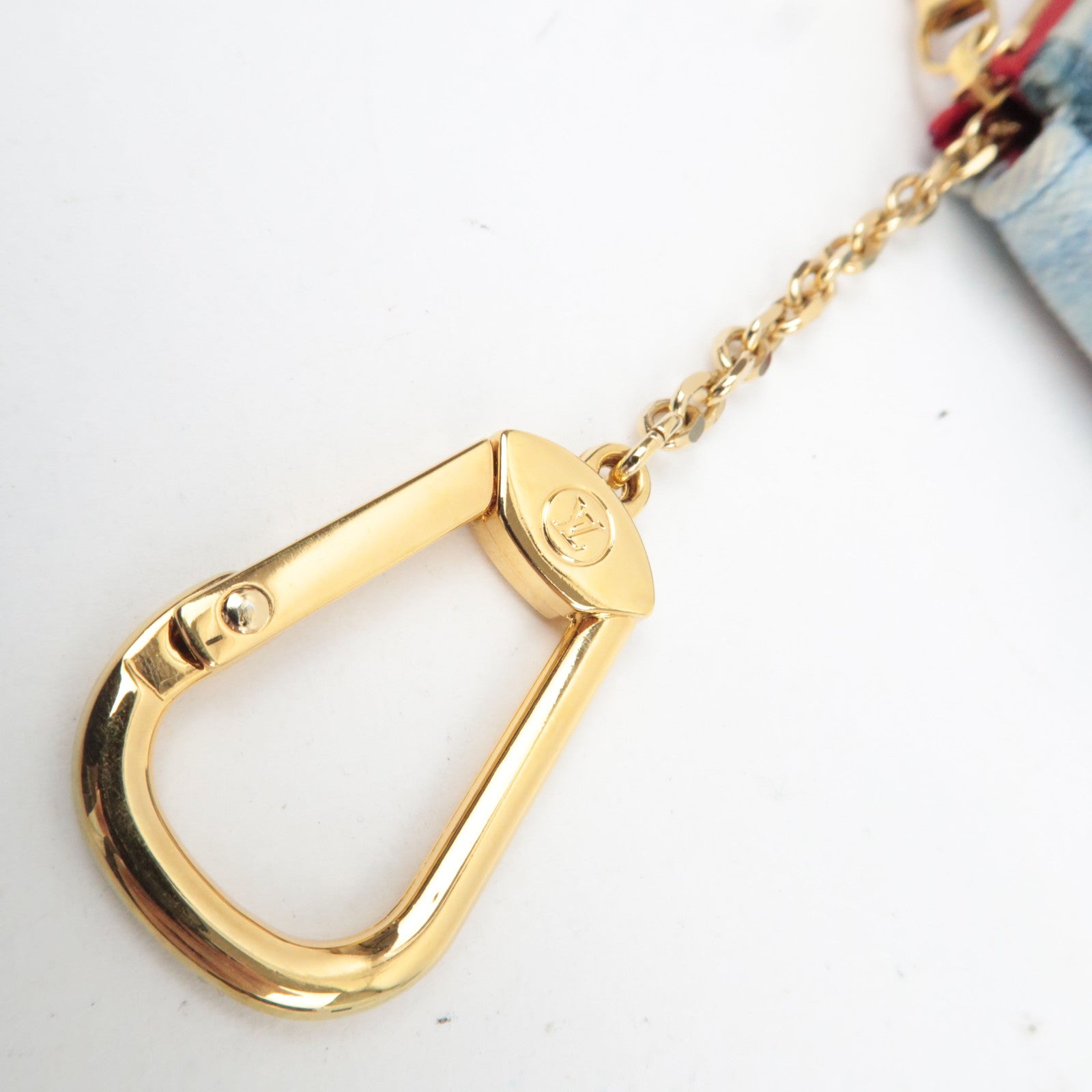 Louis Vuitton Monogram Denim Micro Pochette Accessoires Handbag Blue M68760 SF0260