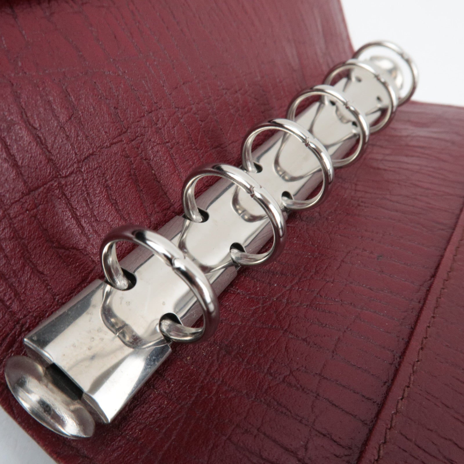 GUCCI Planner Cover GG Supreme Leather Beige 115240 *Box