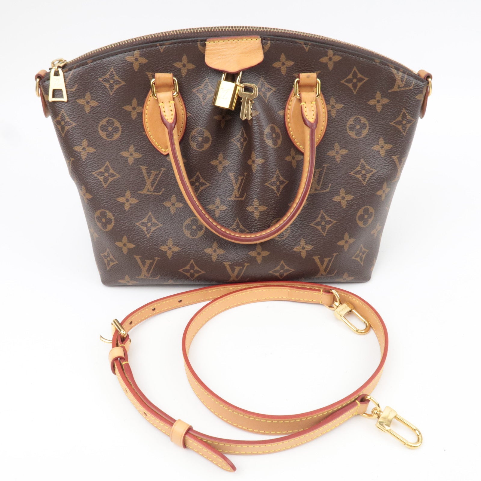 Louis Vuitton Monogram Boetie NM PM 2Way Bag M45986 *Strap, Key Lock