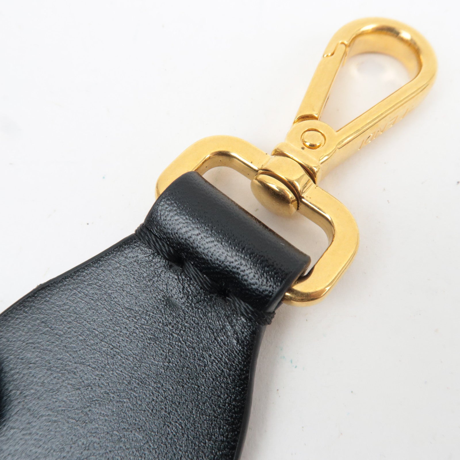 FENDI Zucca Mamma Baguette Embroidery Handbag Canvas Leather Multicolor 8BR600 *Dust bag, Strap