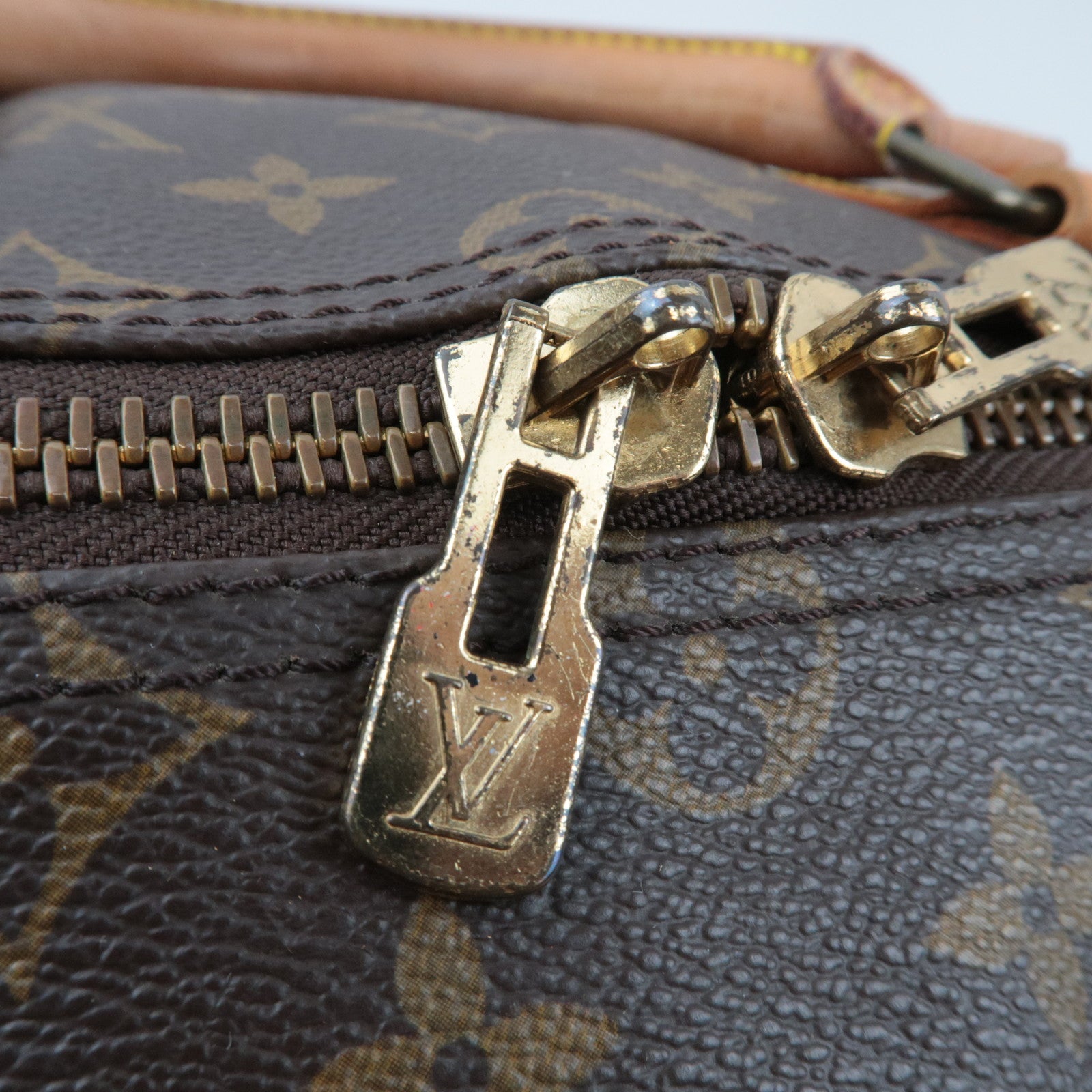 Louis Vuitton Monogram Keepall Bandouliere 50 Travel Bag M41416 VI873 *Strap, Name tag, Poignet