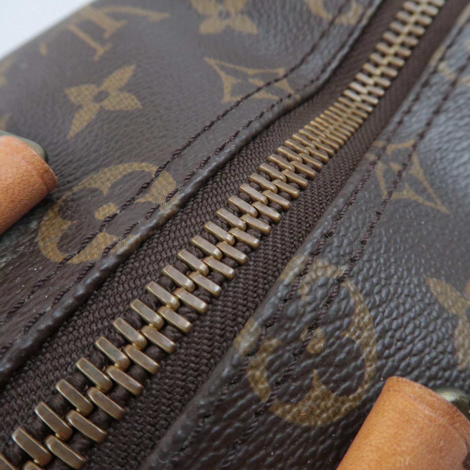 Louis Vuitton Monogram Keepall Bandouliere 50 Travel Bag M41416 VI873 *Strap, Name tag, Poignet