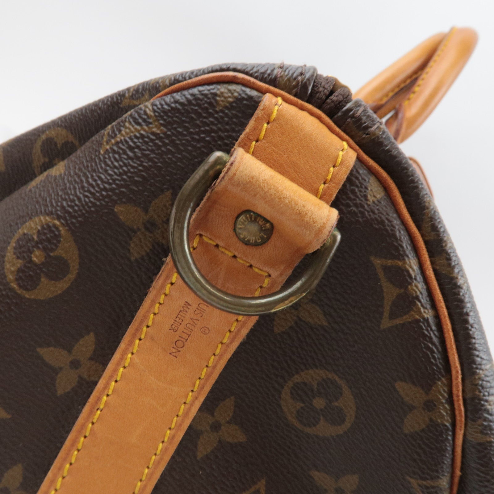 Louis Vuitton Monogram Keepall Bandouliere 55 Travel Bag M41414 893FC *Strap, Name tag, Poignet