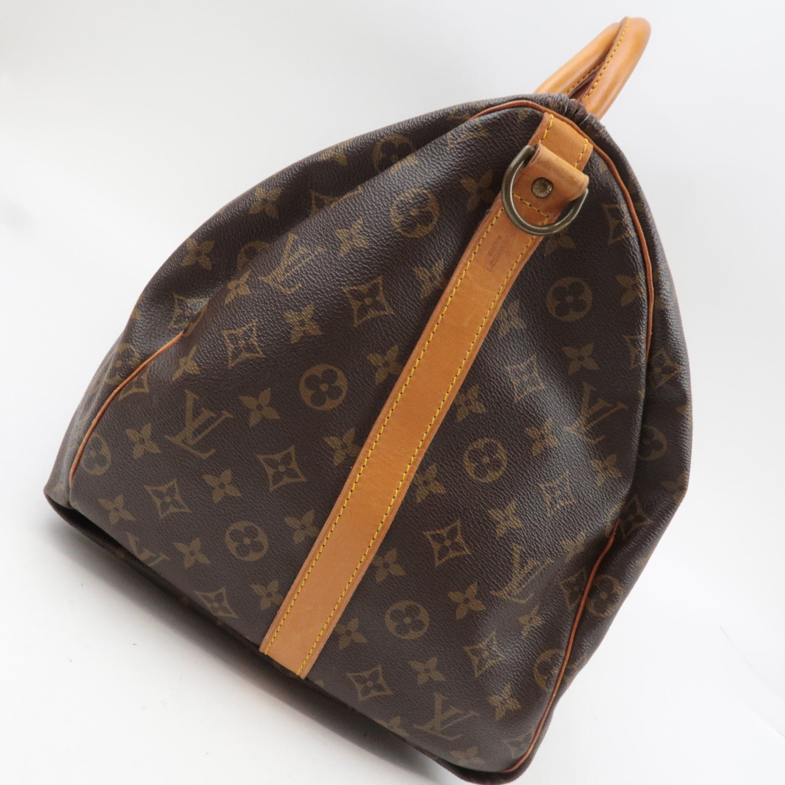 Louis Vuitton Monogram Keepall Bandouliere 55 Travel Bag M41414 893FC *Strap, Name tag, Poignet