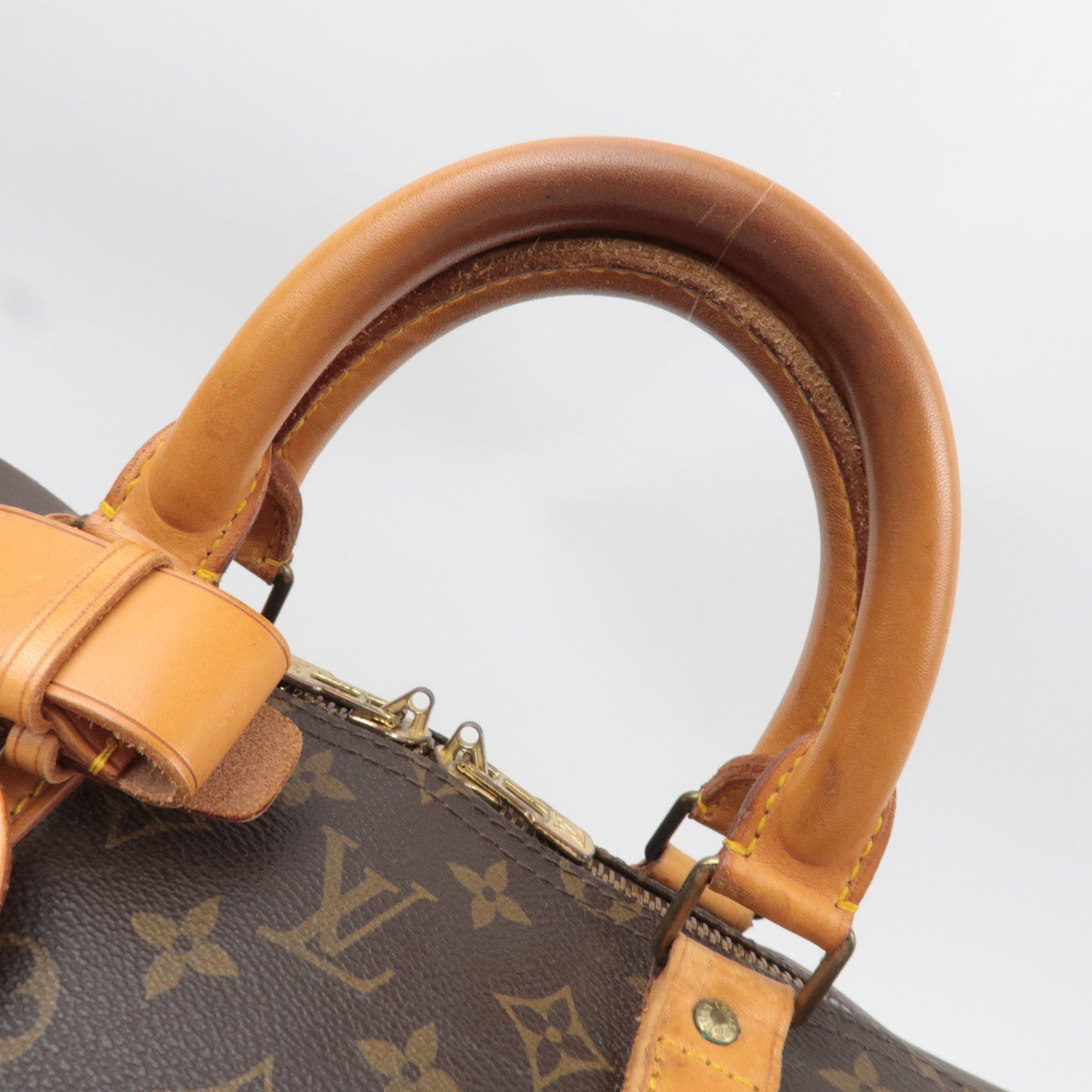 Louis Vuitton Monogram Keepall Bandouliere 55 Travel Bag M41414 893FC *Strap, Name tag, Poignet
