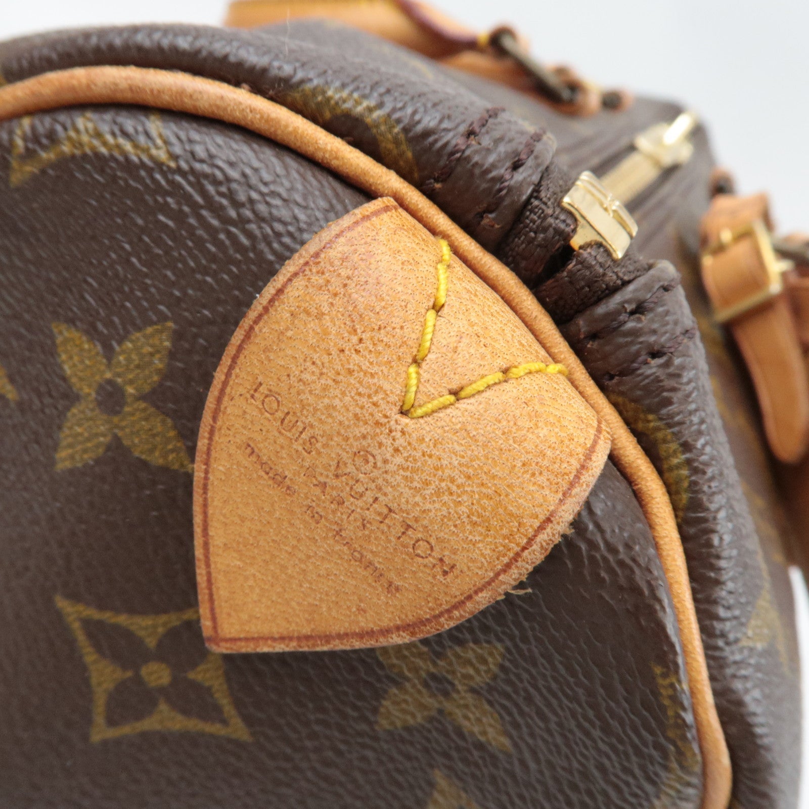 Louis Vuitton Monogram Keepall 45 Old Model M41428 831SA *Name tag, Poignet, Key Lock