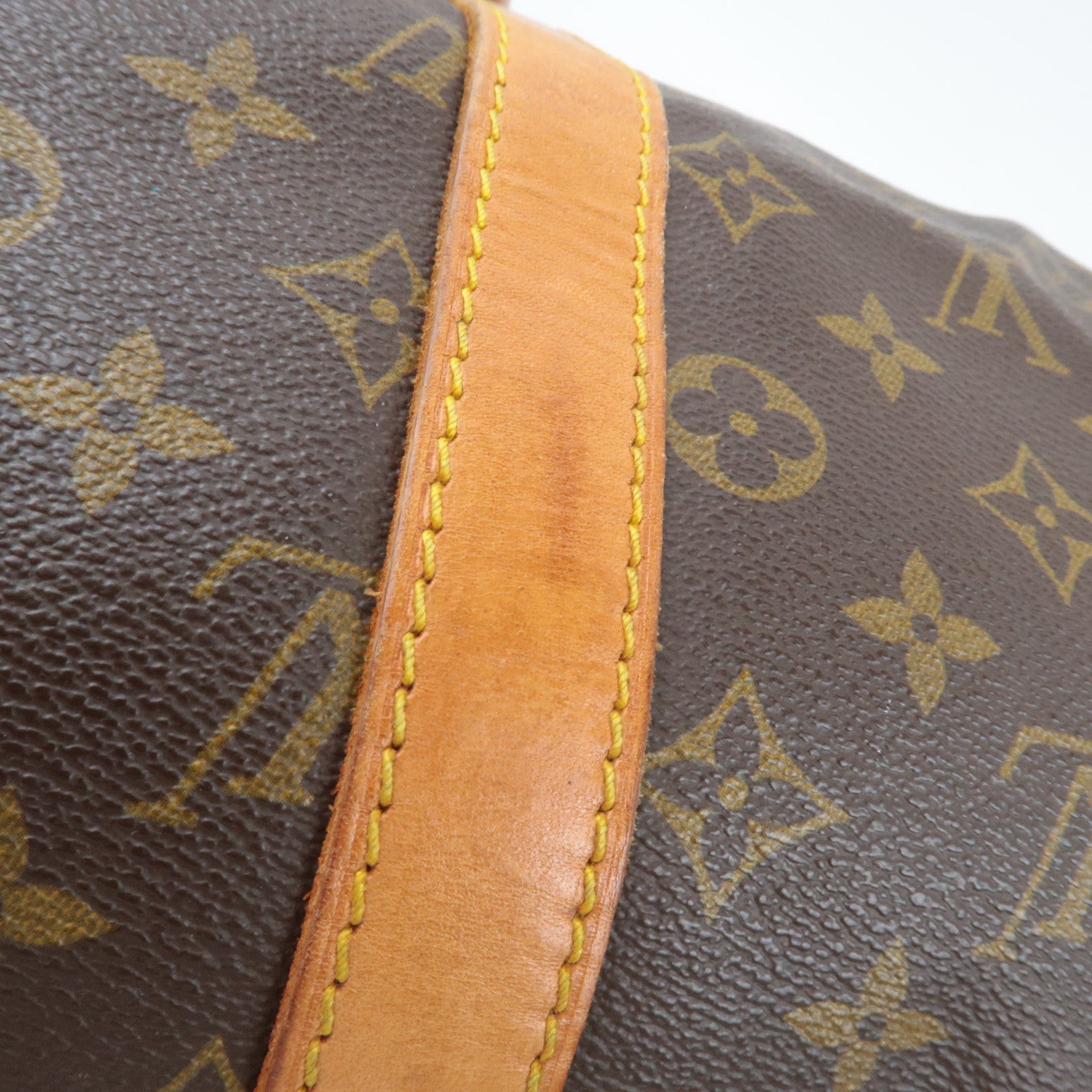 Louis Vuitton Monogram Keepall 45 Old Model M41428 831SA *Name tag, Poignet, Key Lock