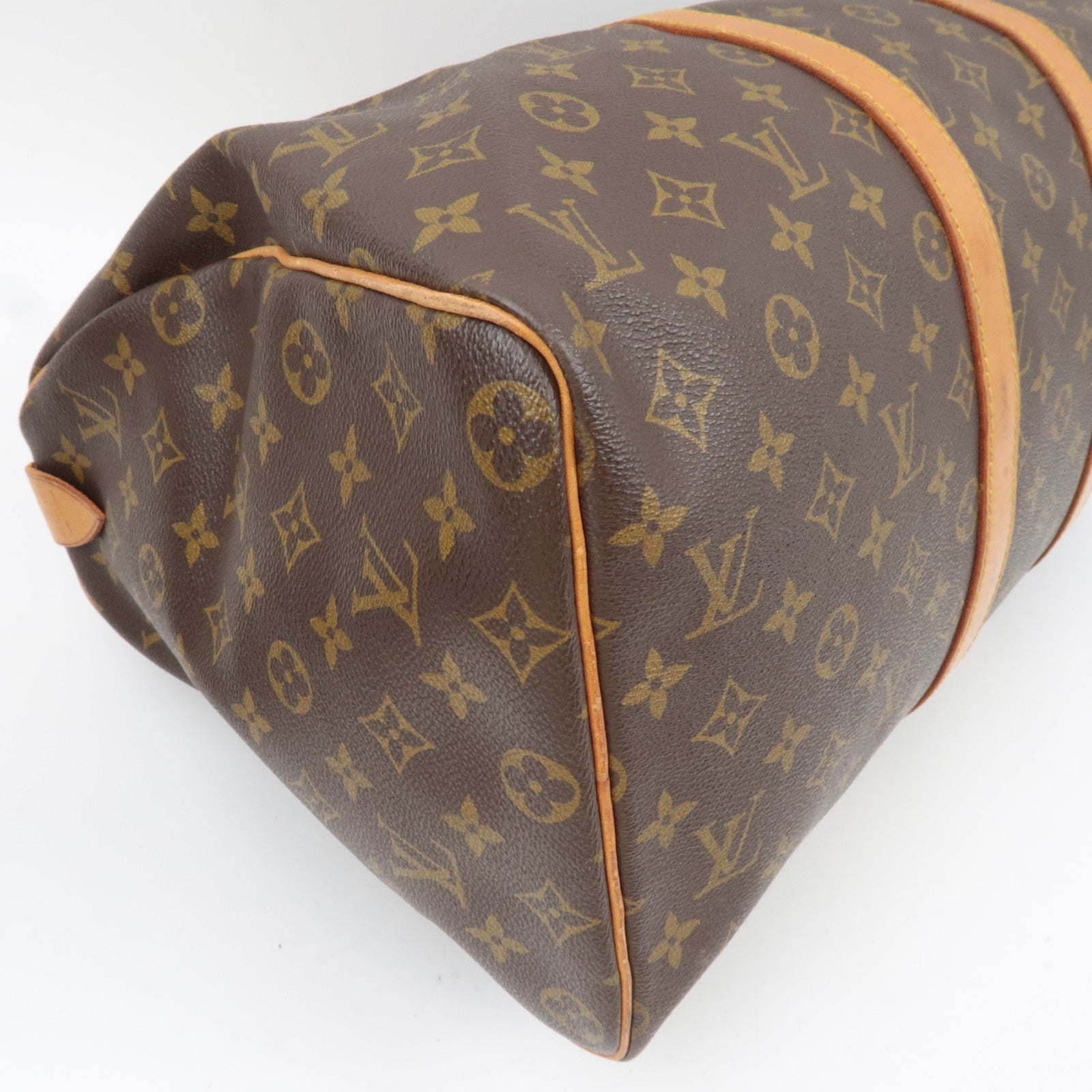 Louis Vuitton Monogram Keepall 45 Old Model M41428 831SA *Name tag, Poignet, Key Lock